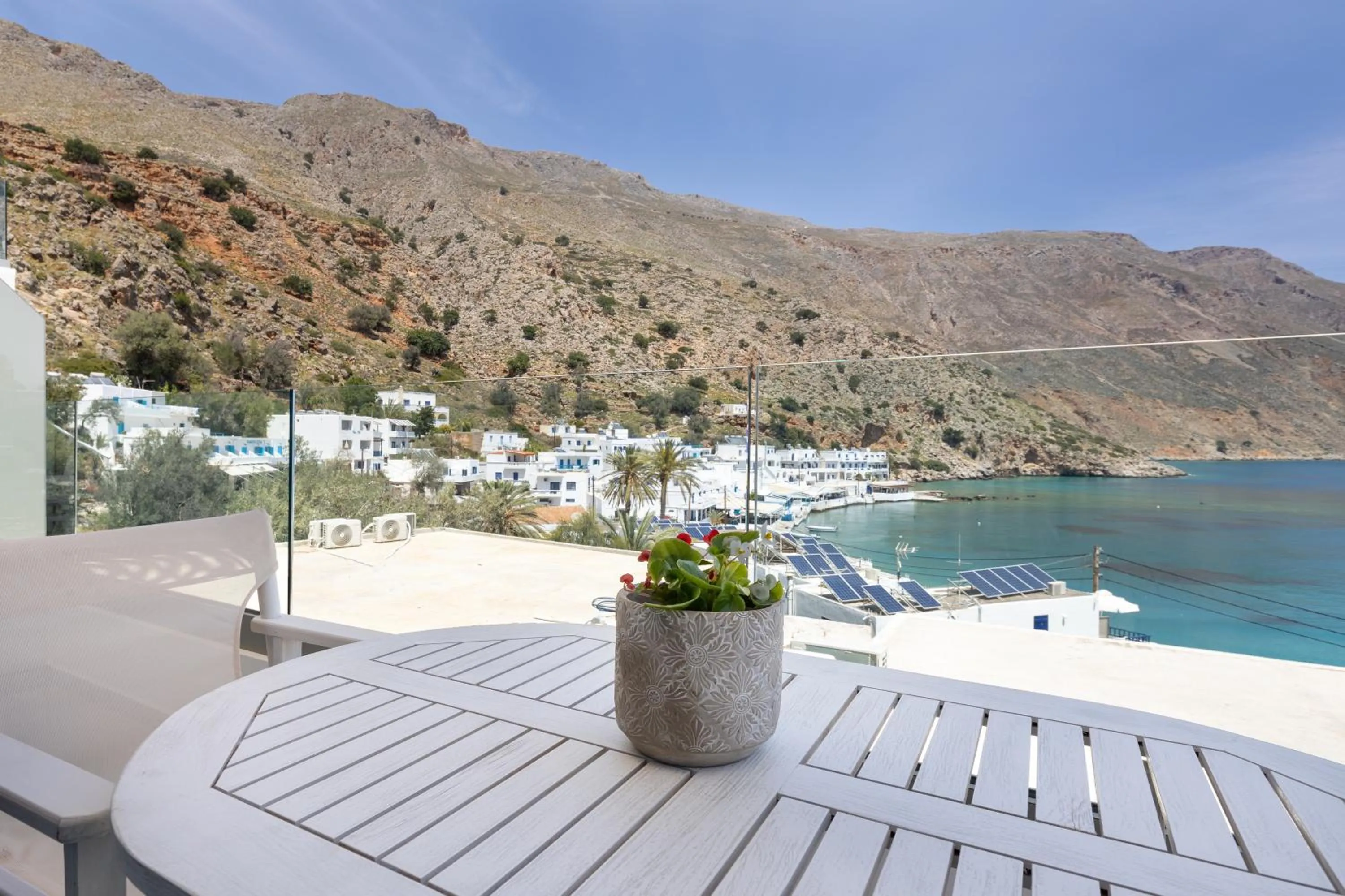 Natural landscape in Molos Apartments