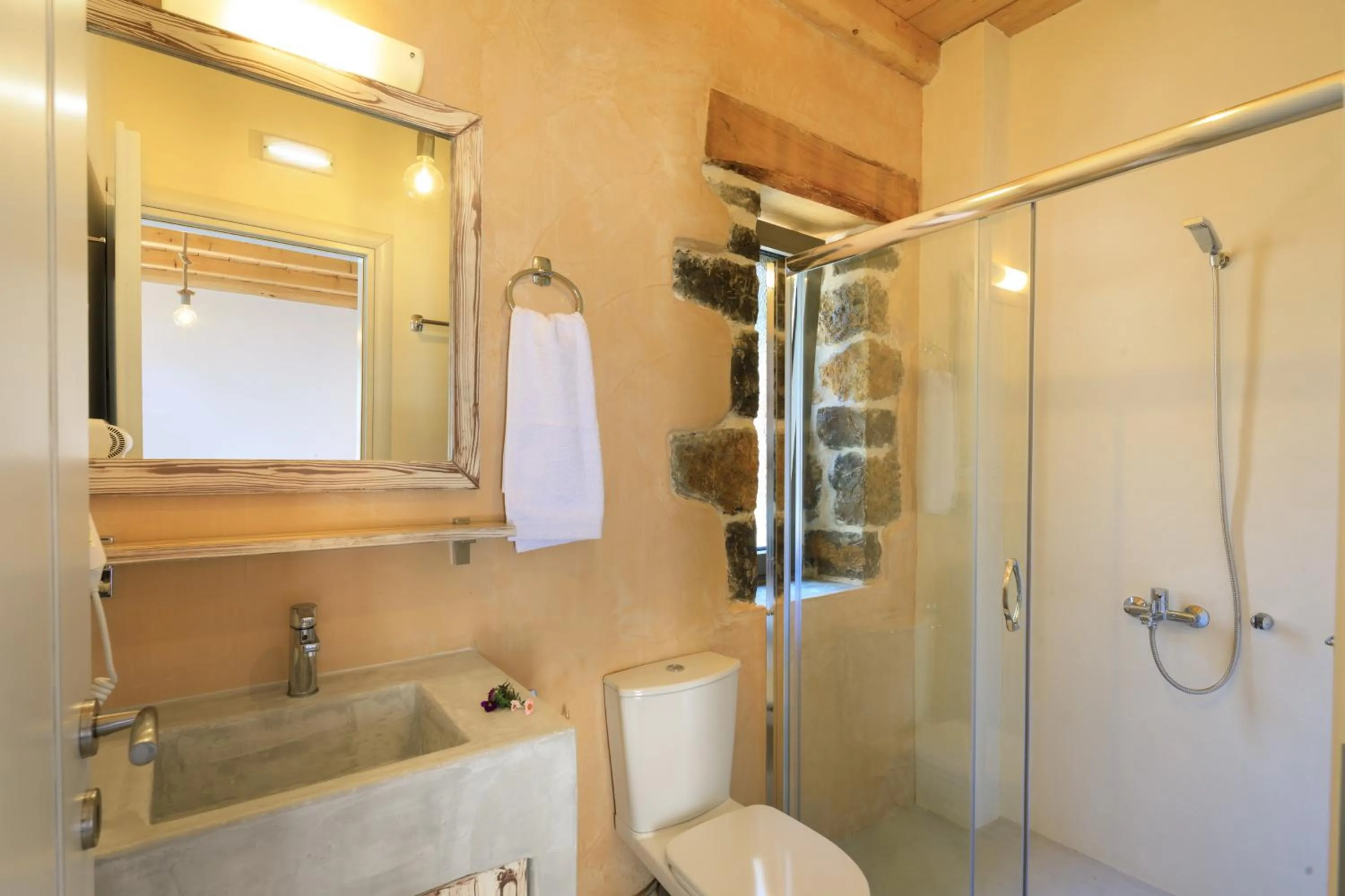 Bathroom in Molos Apartments