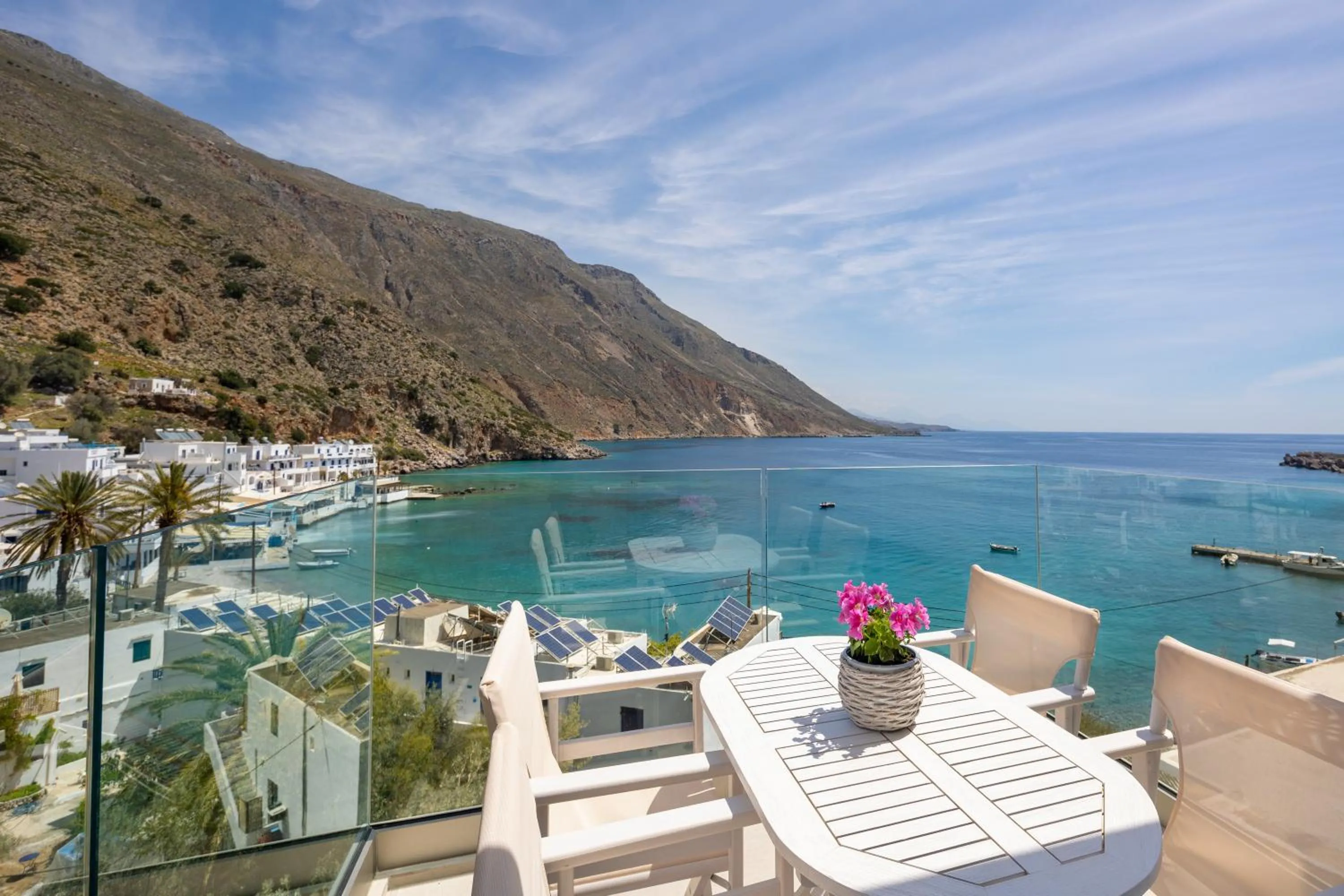 Natural landscape in Molos Apartments