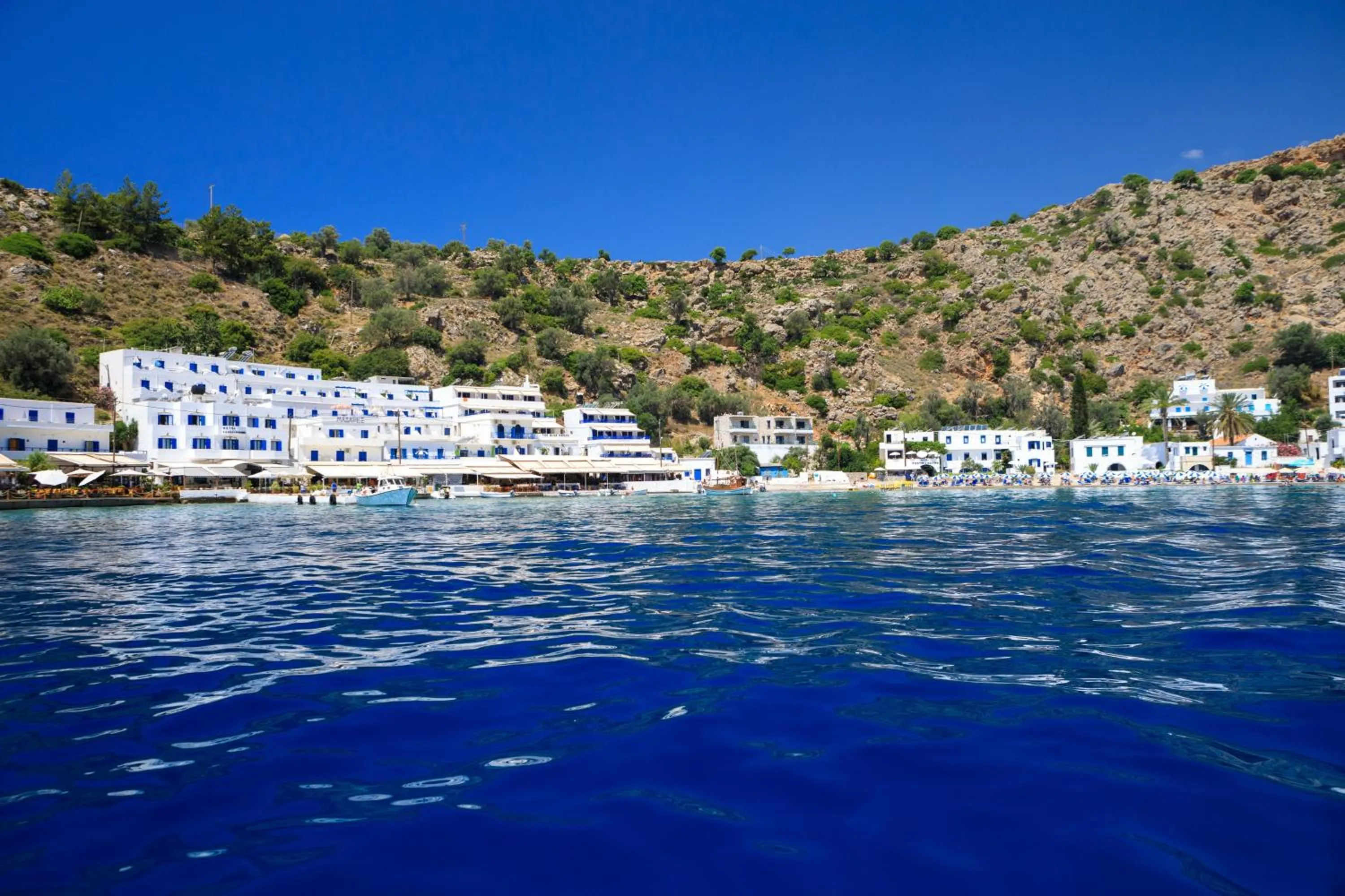 Natural landscape in Molos Apartments