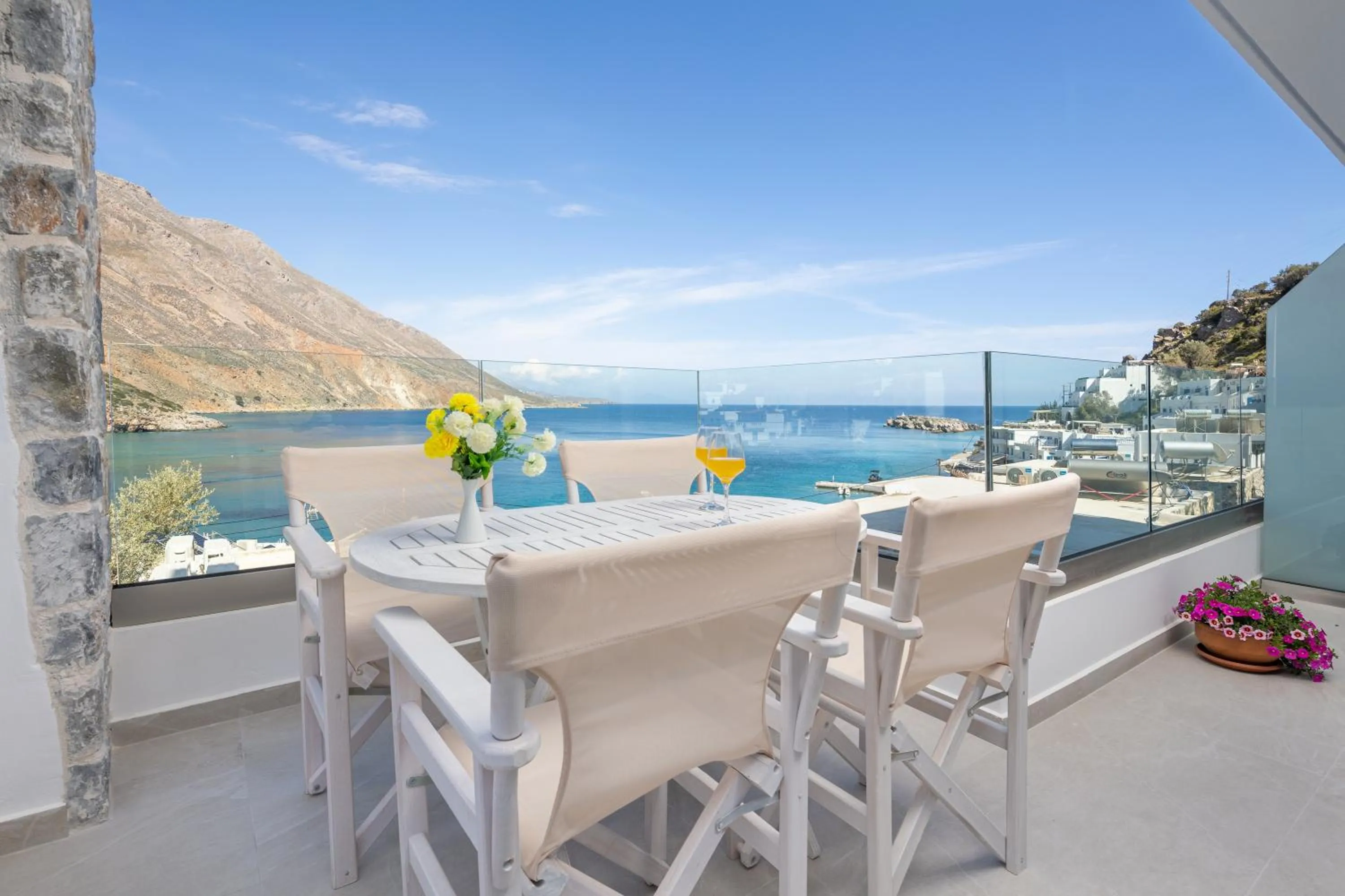 Natural landscape in Molos Apartments