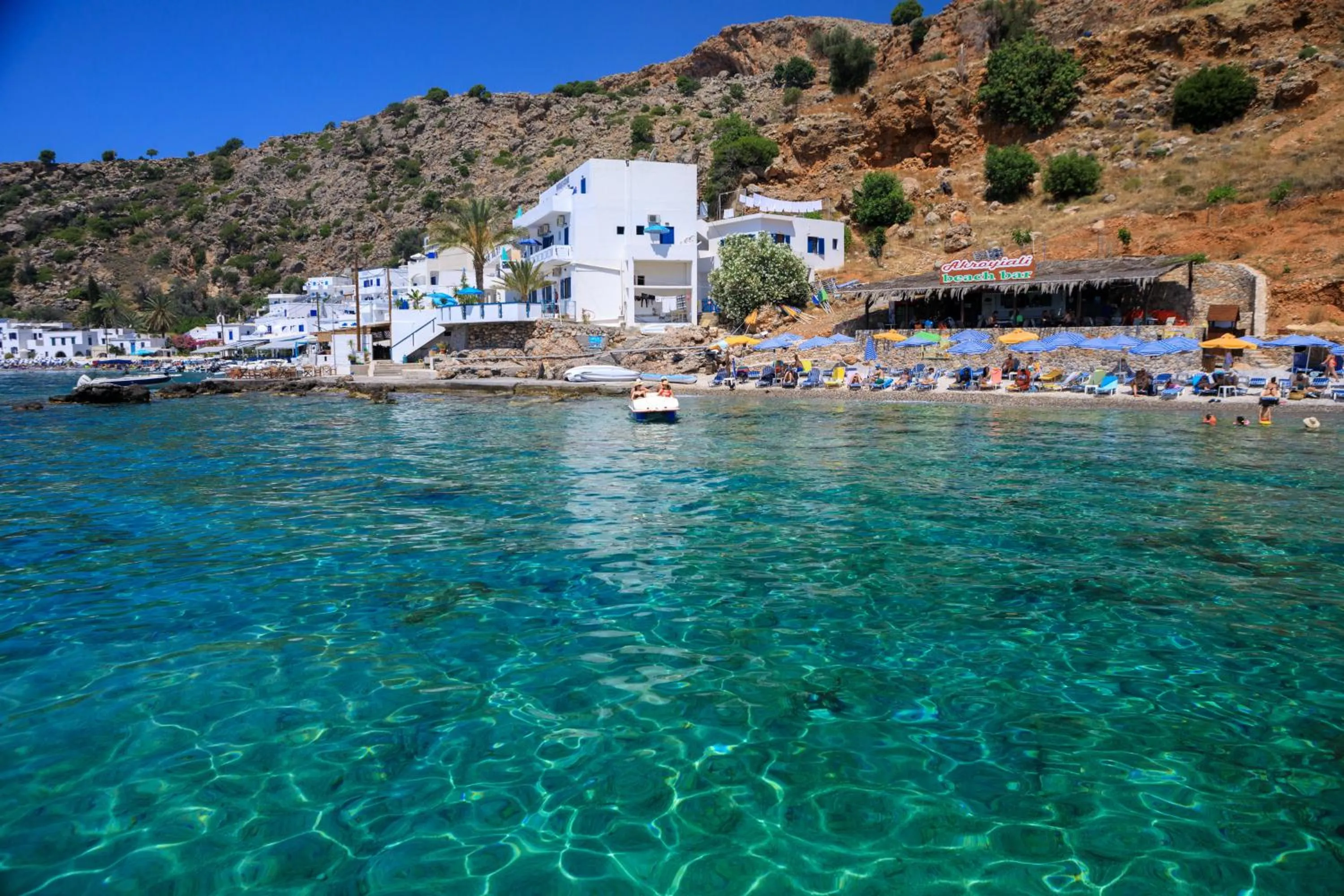 Beach in Molos Apartments