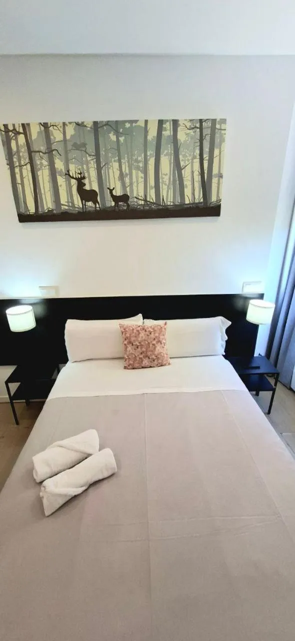 Bed in AYZ Javier Cabrini - Auto check-in property