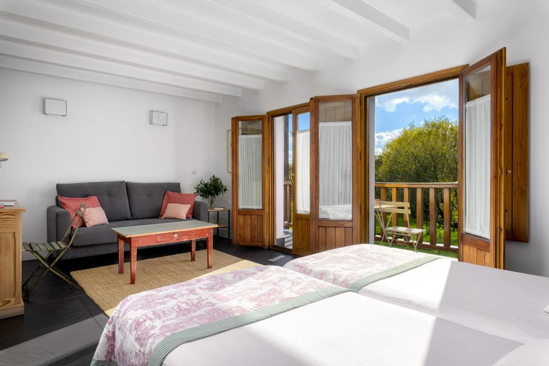 Photo of the whole room, Bed in Casa Rural Errota-Barri