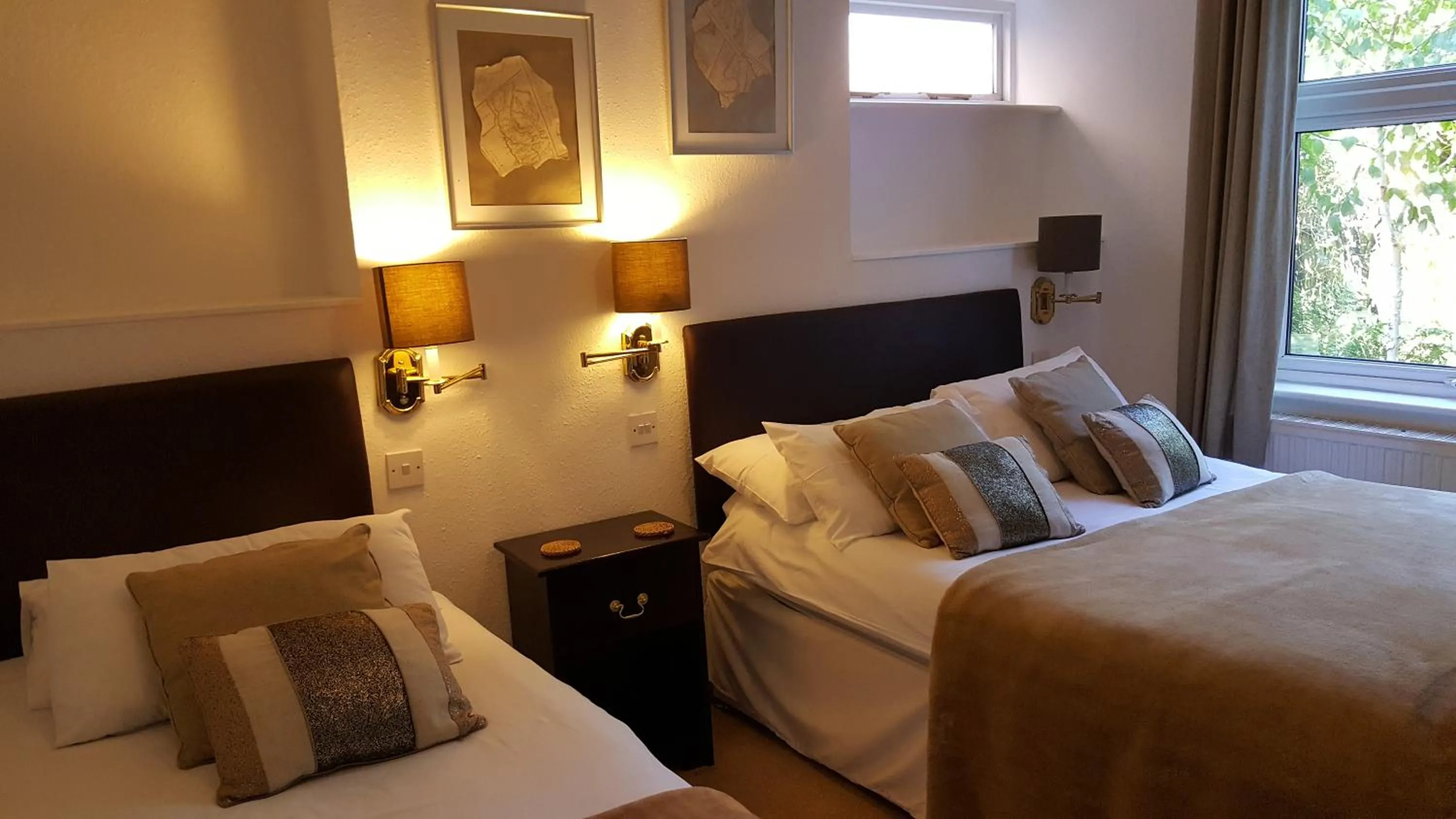 Bed in Colebrook Guest House