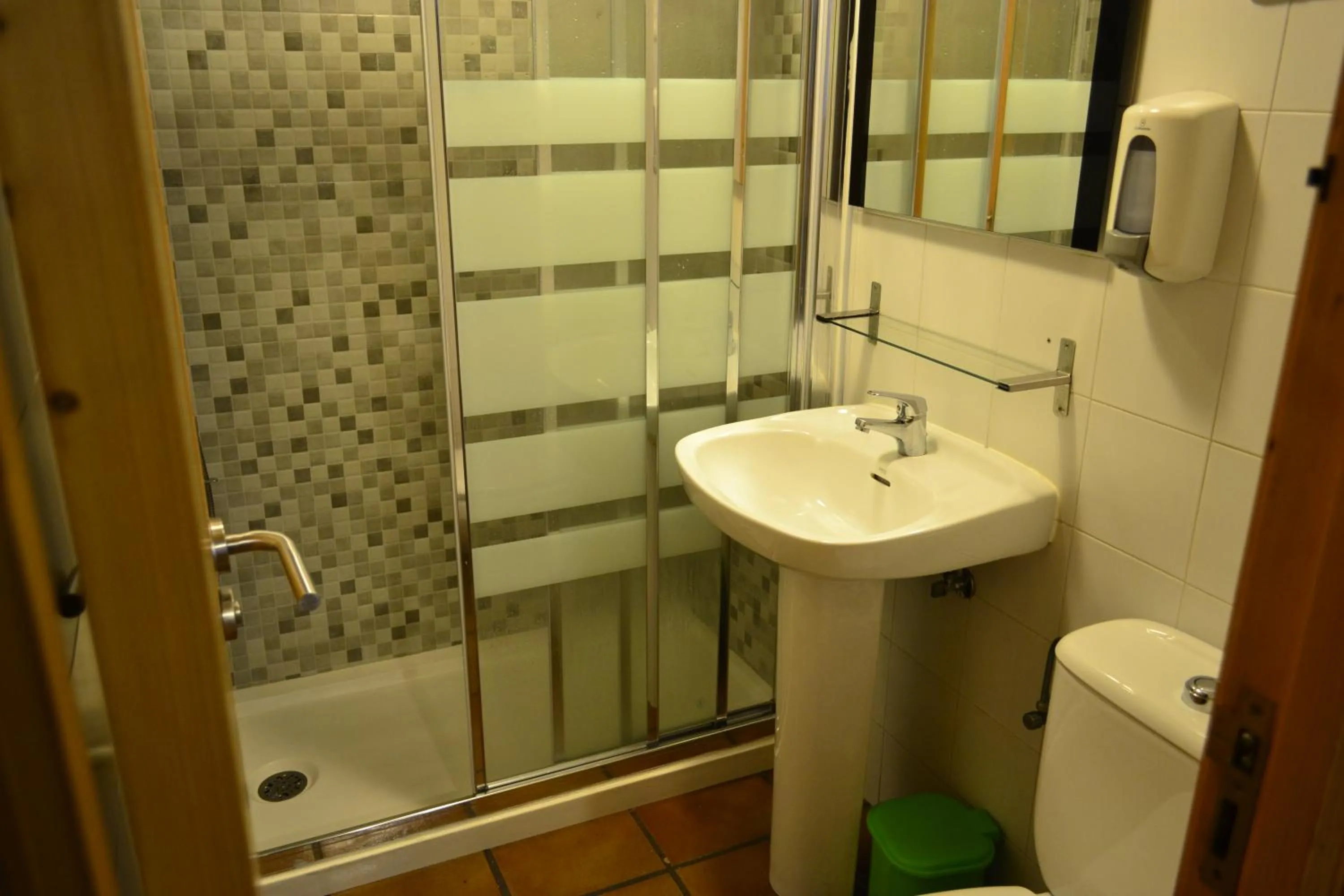 Bathroom in Albergue O Fogar de Teodomiro