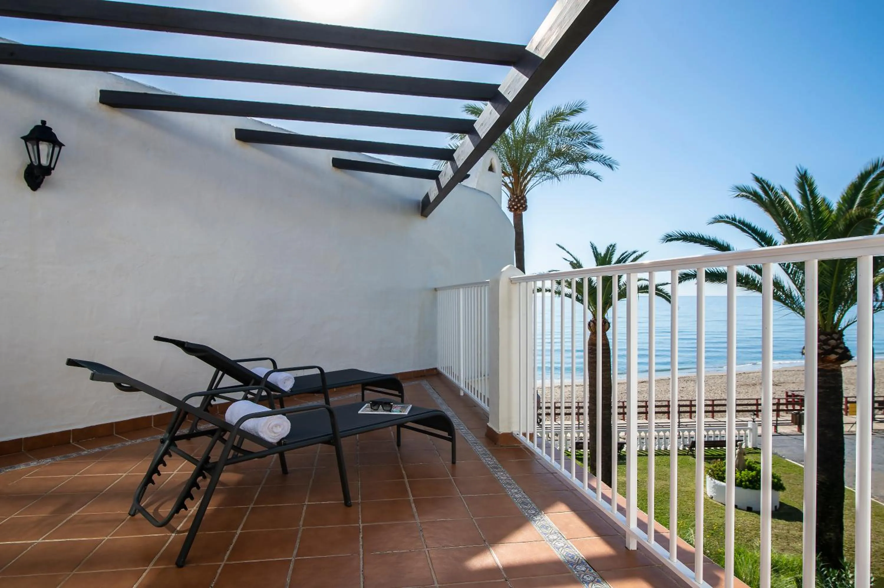 Balcony/Terrace in Macdonald Leila Playa Resort