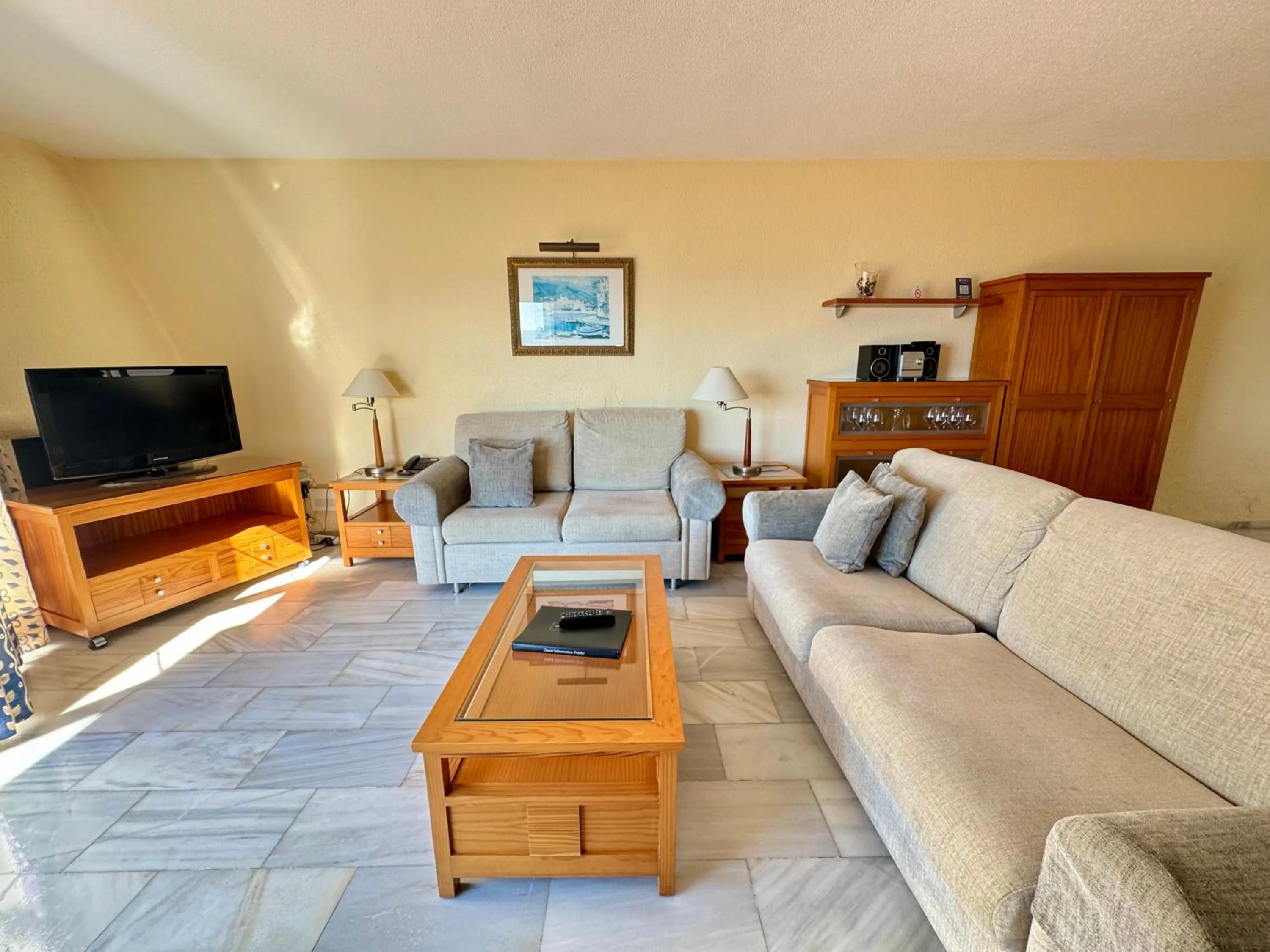 Living room in Macdonald Leila Playa Resort