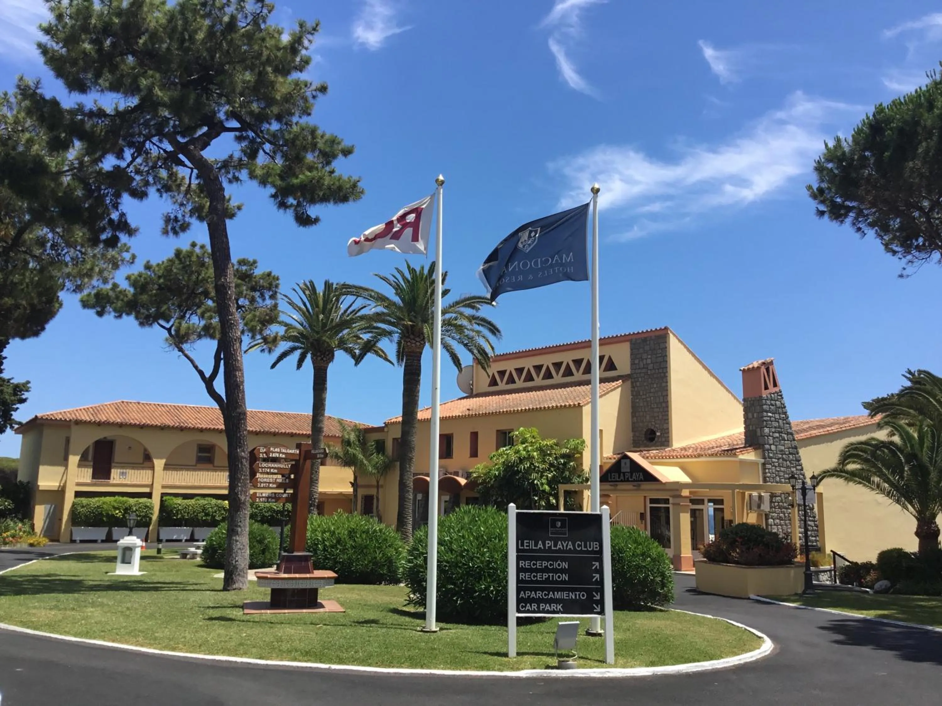 Property building in Macdonald Leila Playa Resort