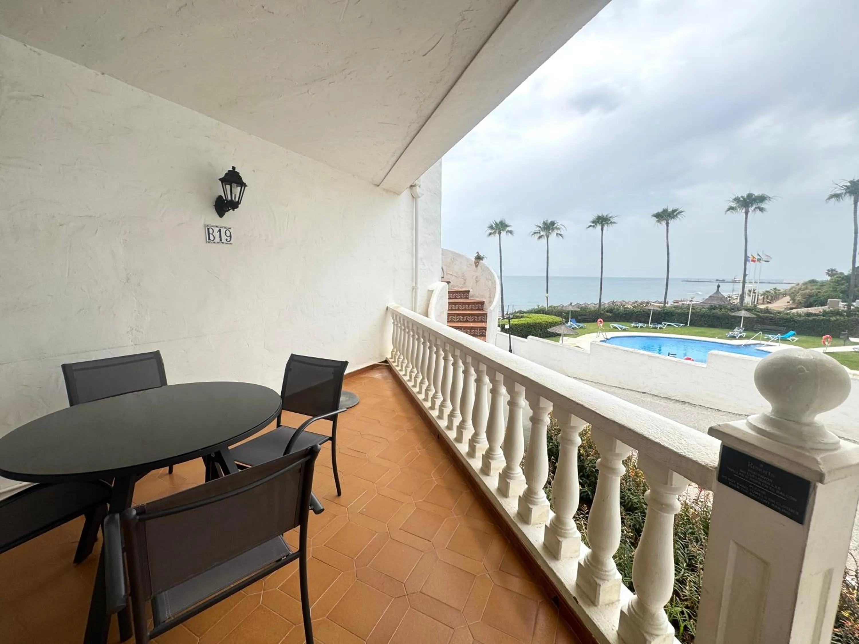 Balcony/Terrace in Macdonald Leila Playa Resort