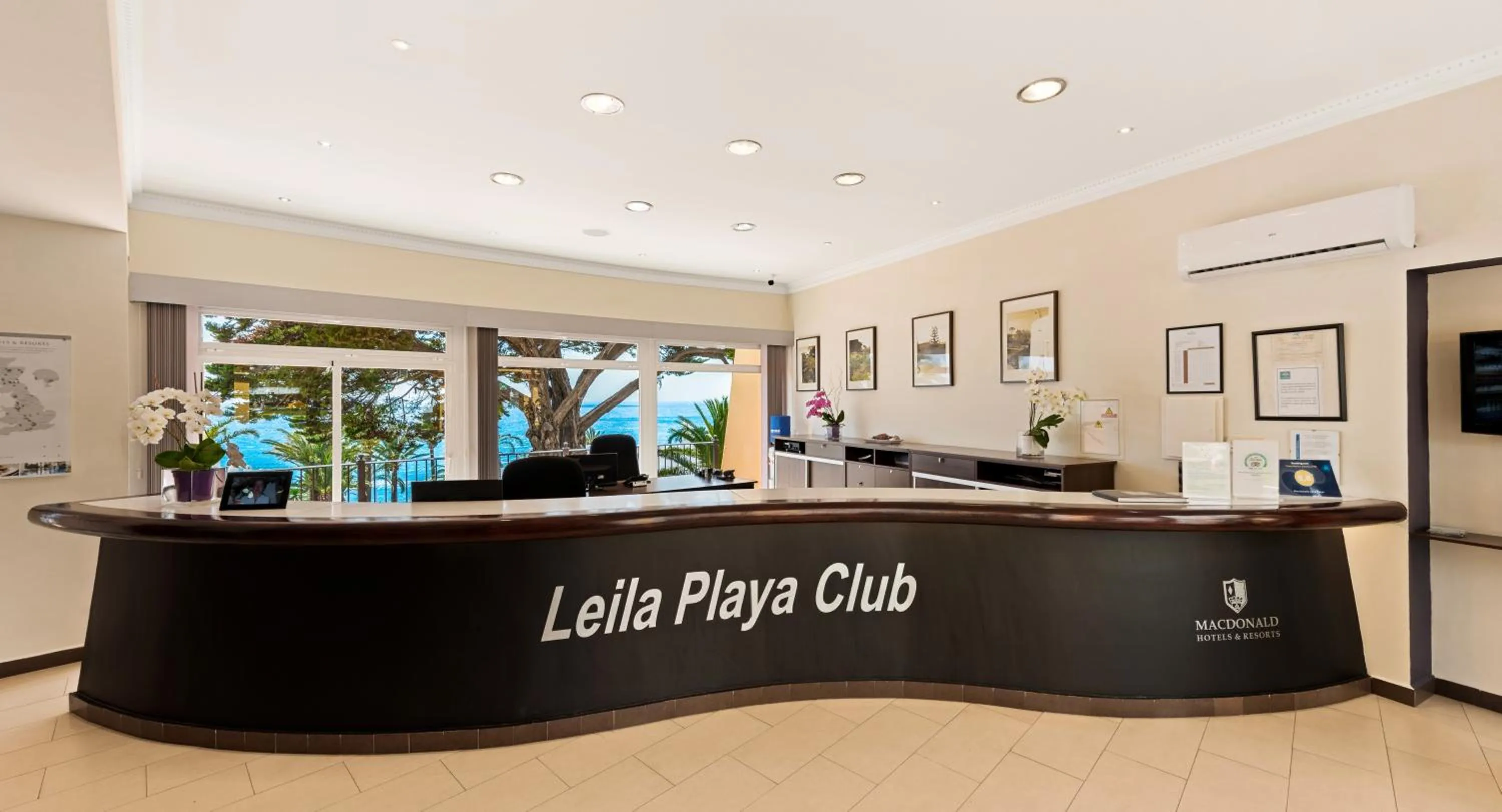 Lobby or reception in Macdonald Leila Playa Resort
