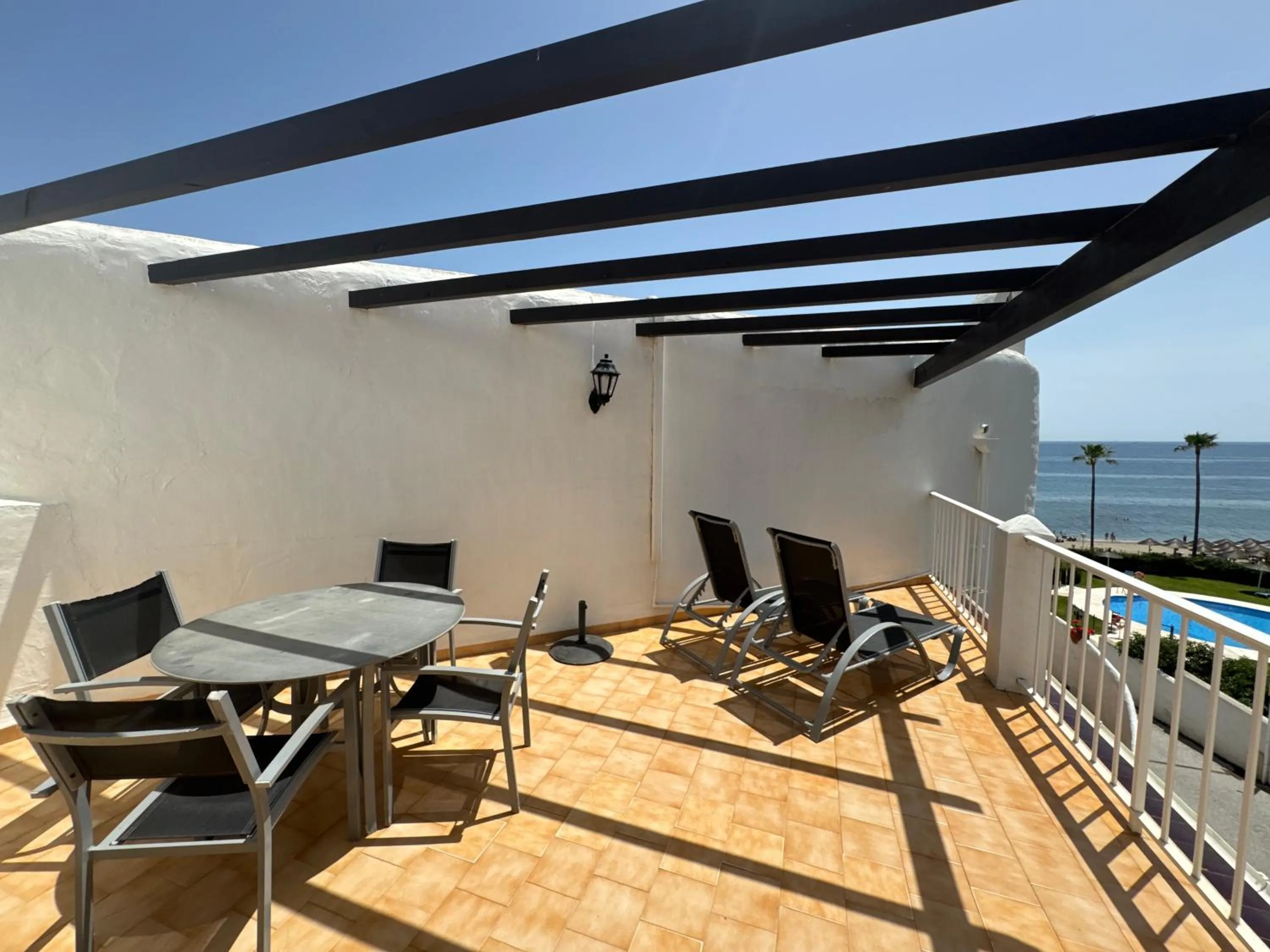 Balcony/Terrace in Macdonald Leila Playa Resort