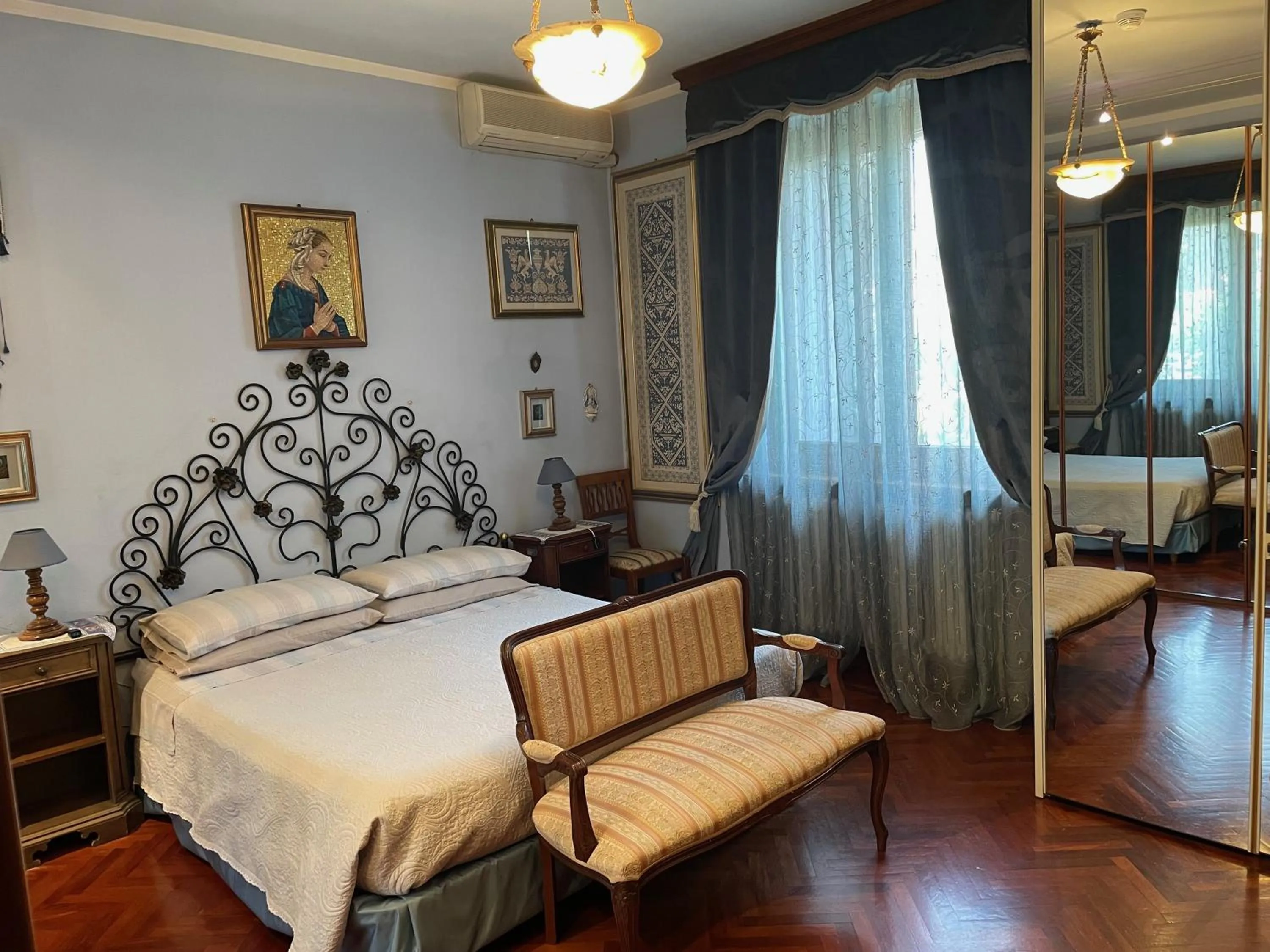 Bed in B&B Les Fleurettes