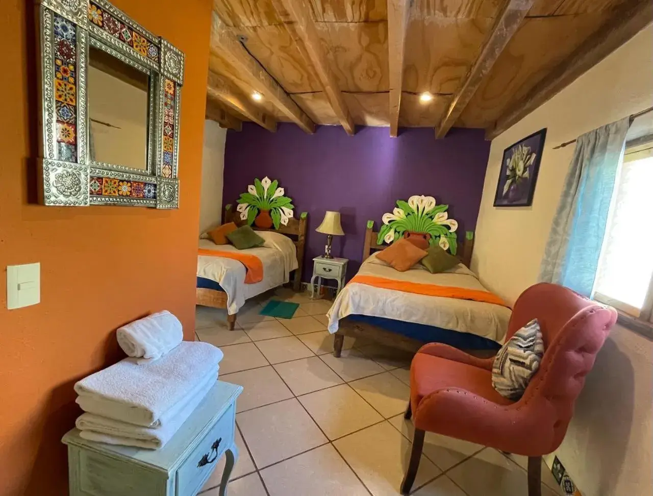 Twin Room in Hotel Hacienda Encantada Twin Room in Hotel Hacienda Encantada