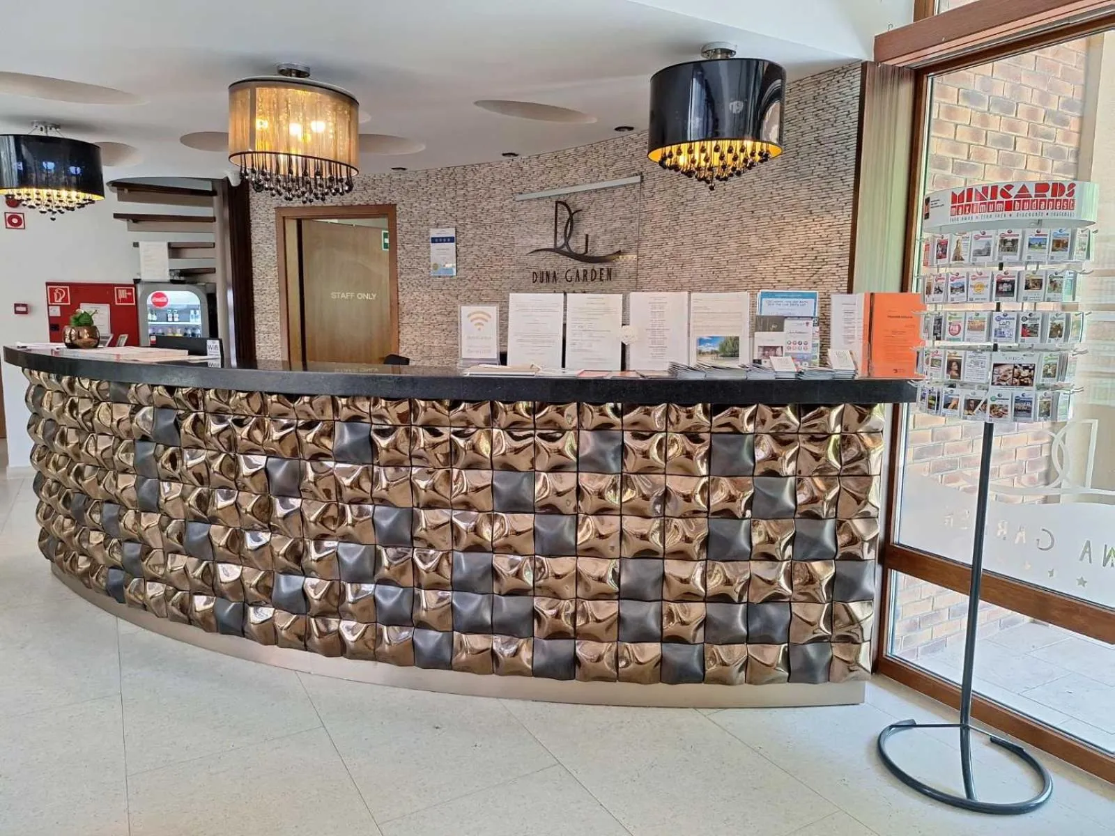 Lobby or reception in Duna Garden Hotel