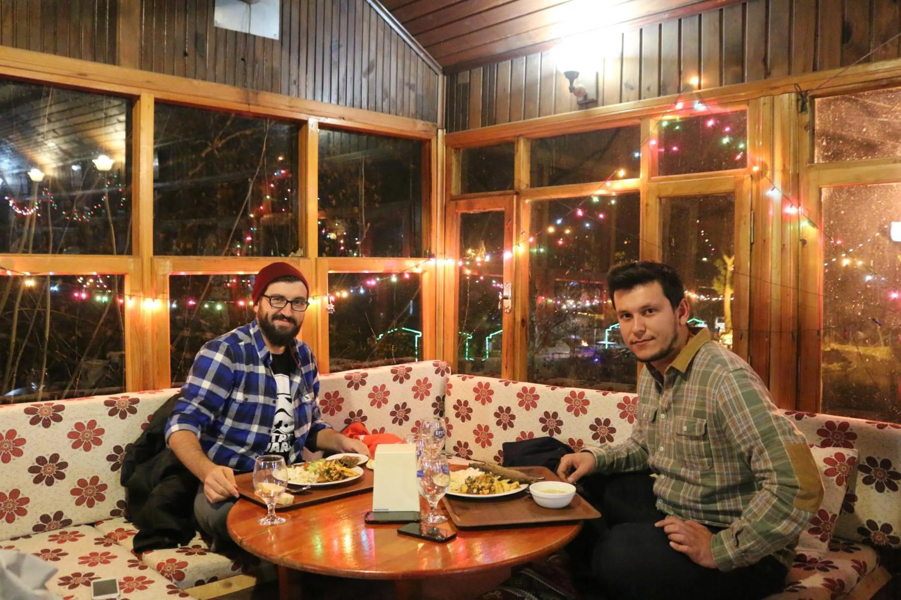 group of guests in Olympos Camlık Pension