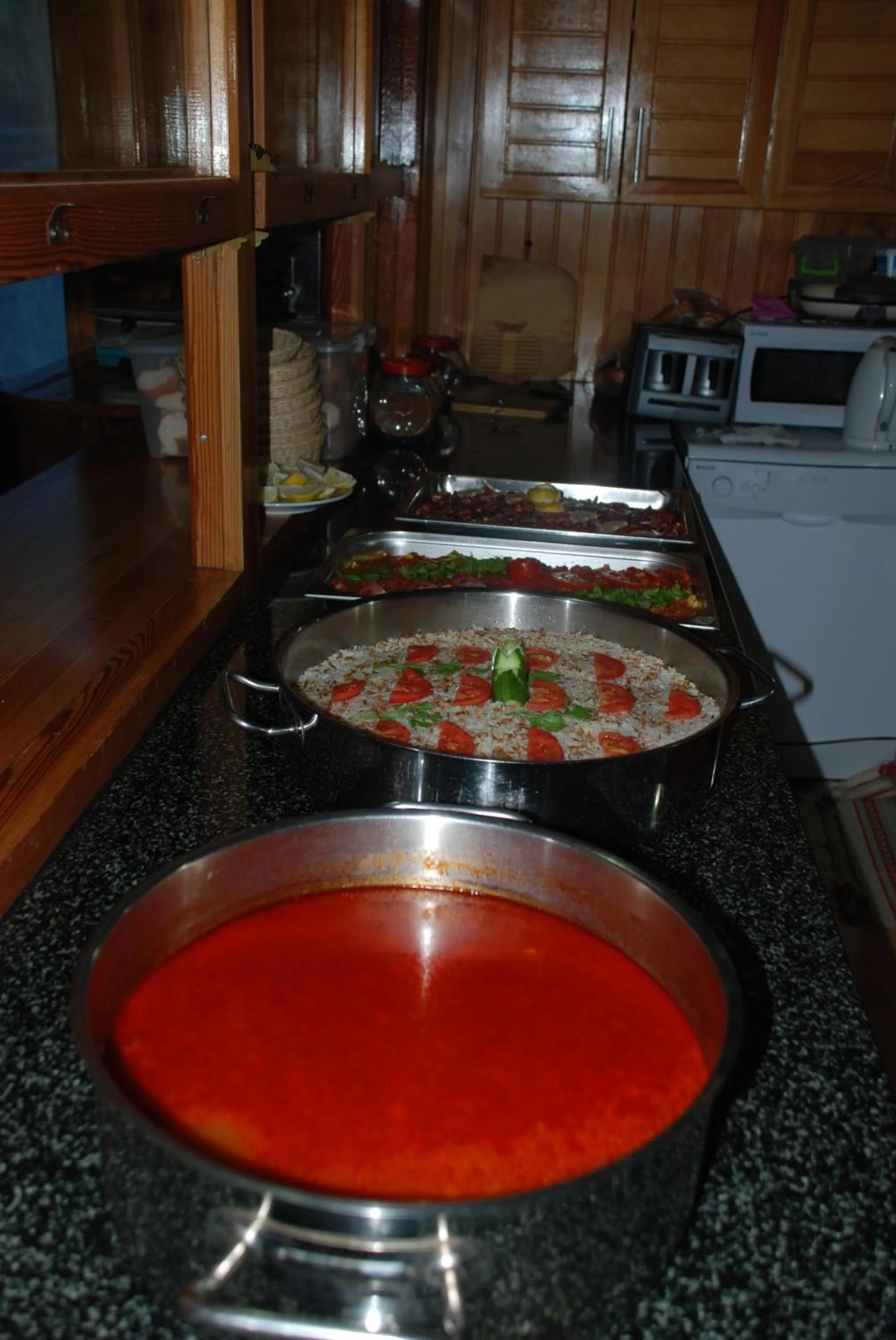 Meals in Olympos Camlık Pension