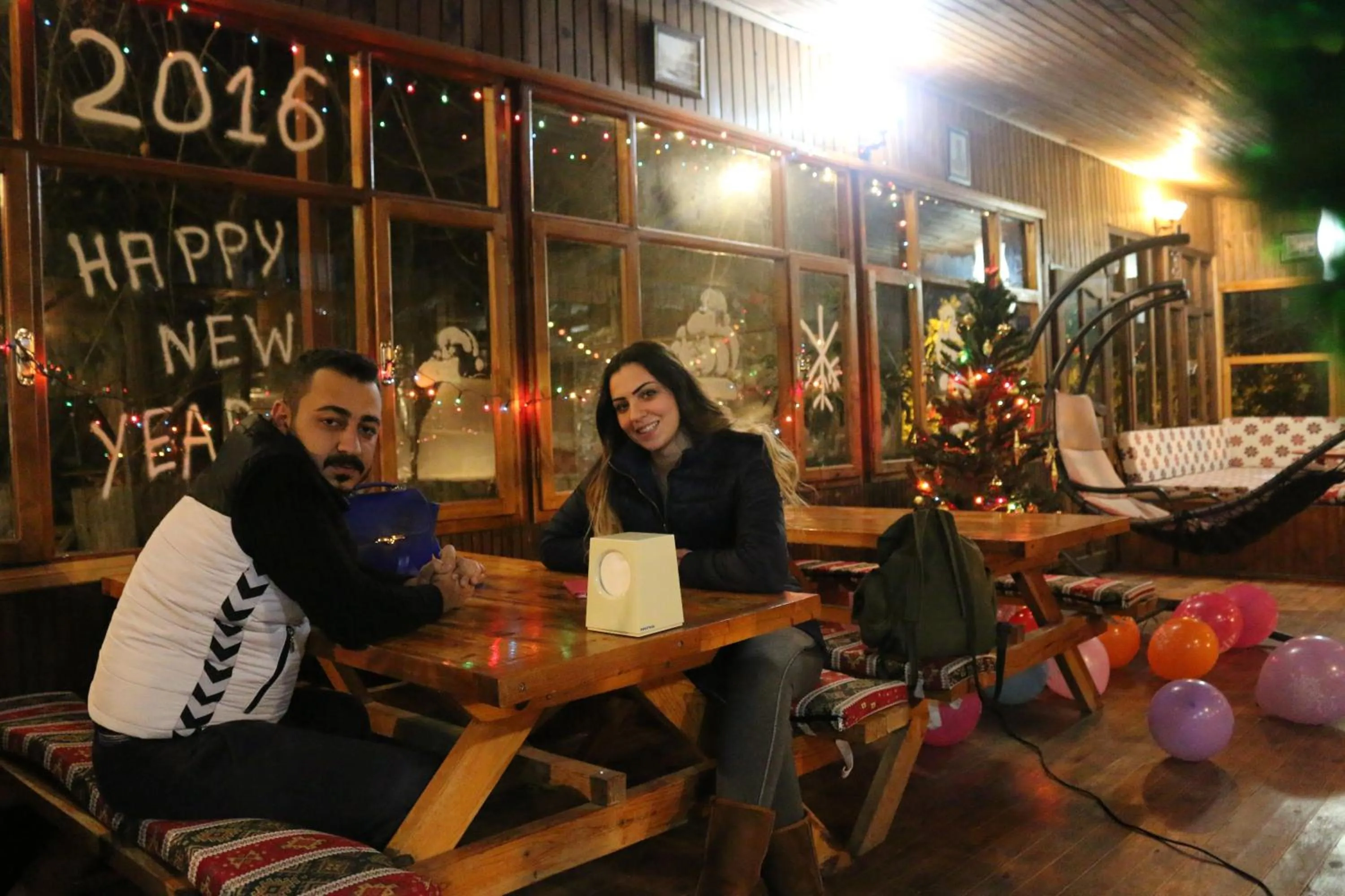 group of guests in Olympos Camlık Pension