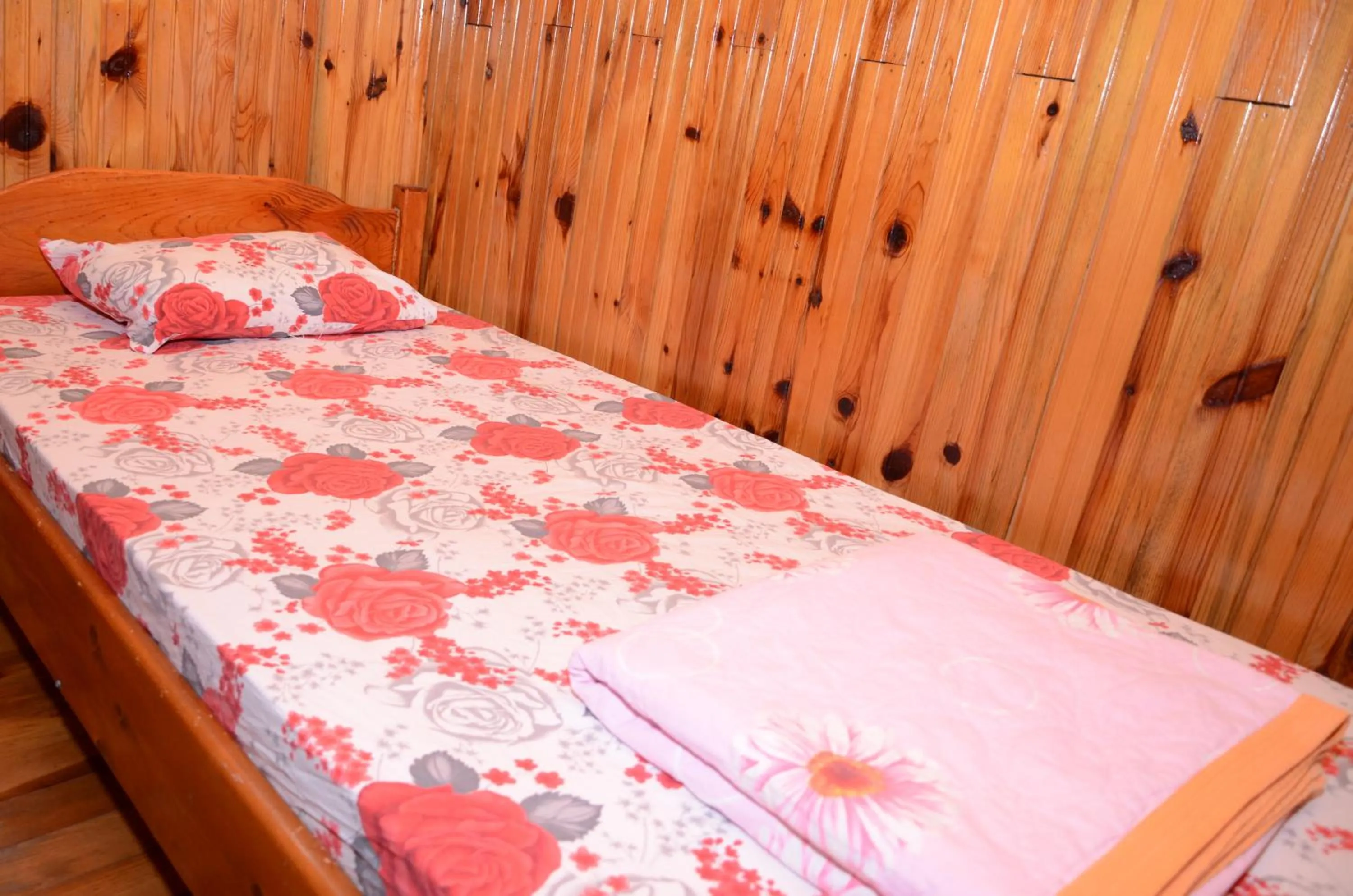 Bed in Olympos Camlık Pension