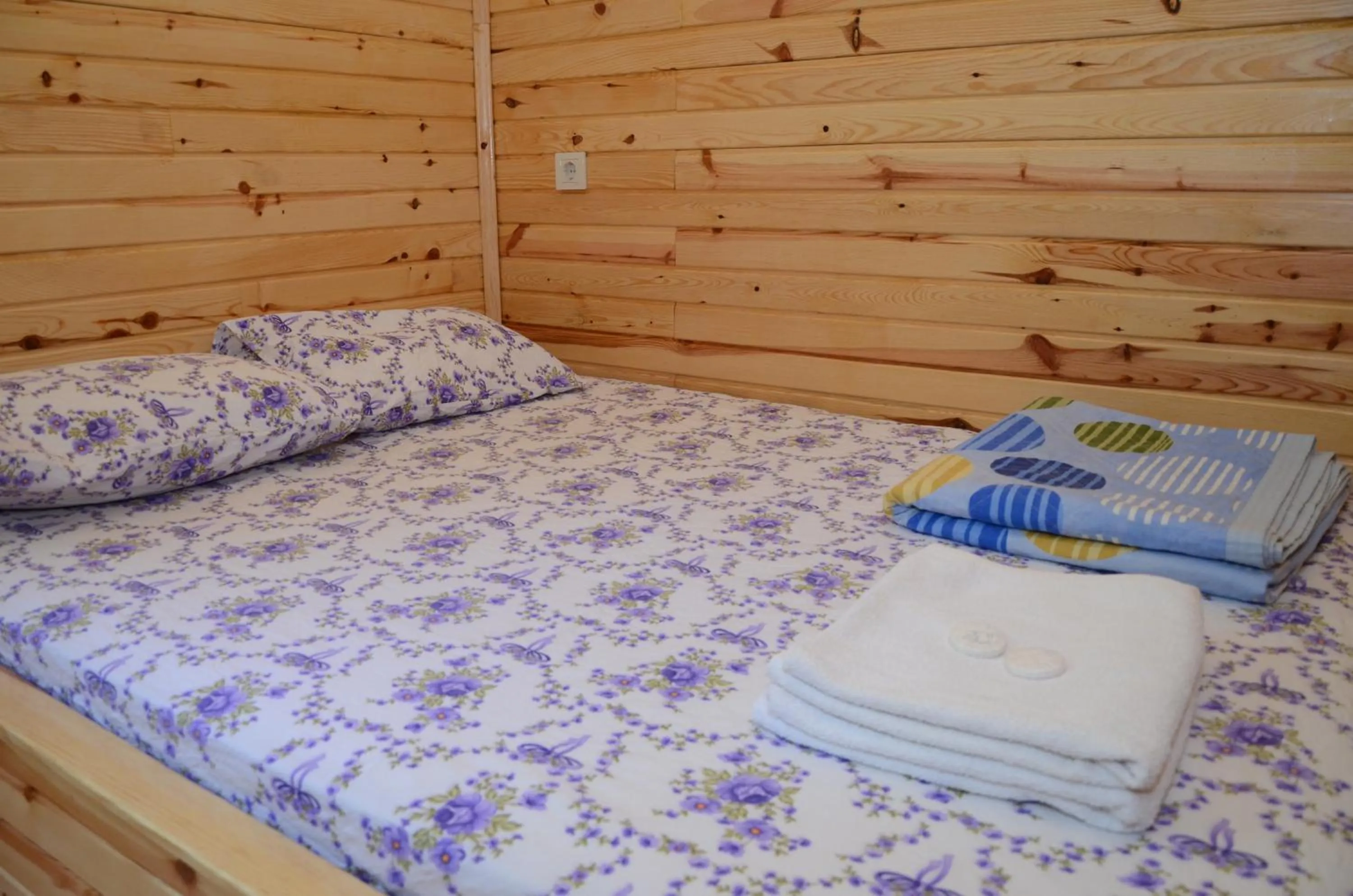 Bed in Olympos Camlık Pension