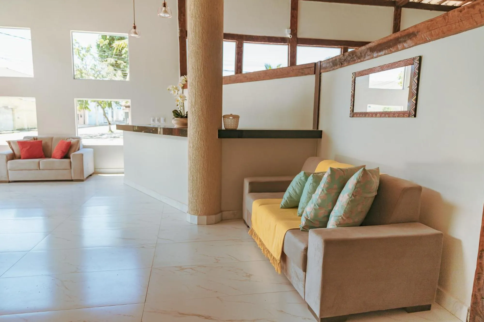Lobby or reception in Pousada Porto Da Barra