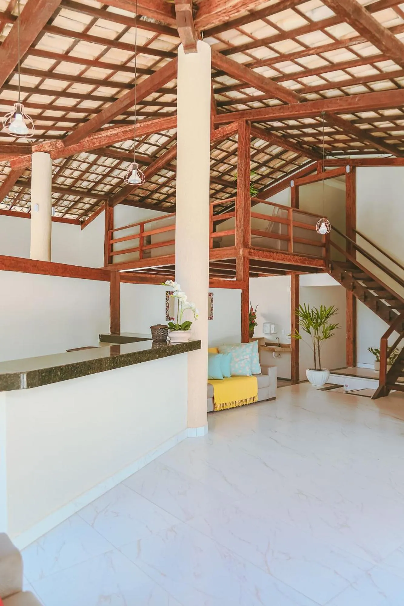Lobby or reception in Pousada Porto Da Barra