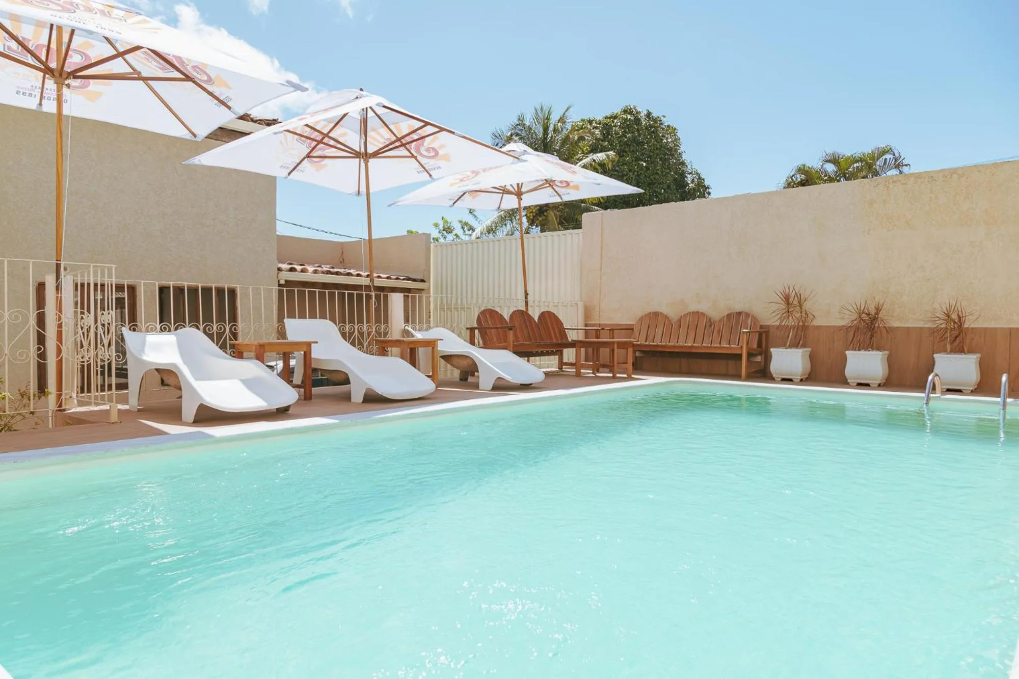 Swimming pool in Pousada Porto Da Barra