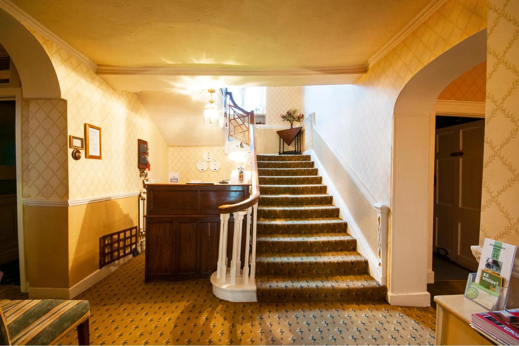 Lobby or reception in Bishopsgate House Hotel