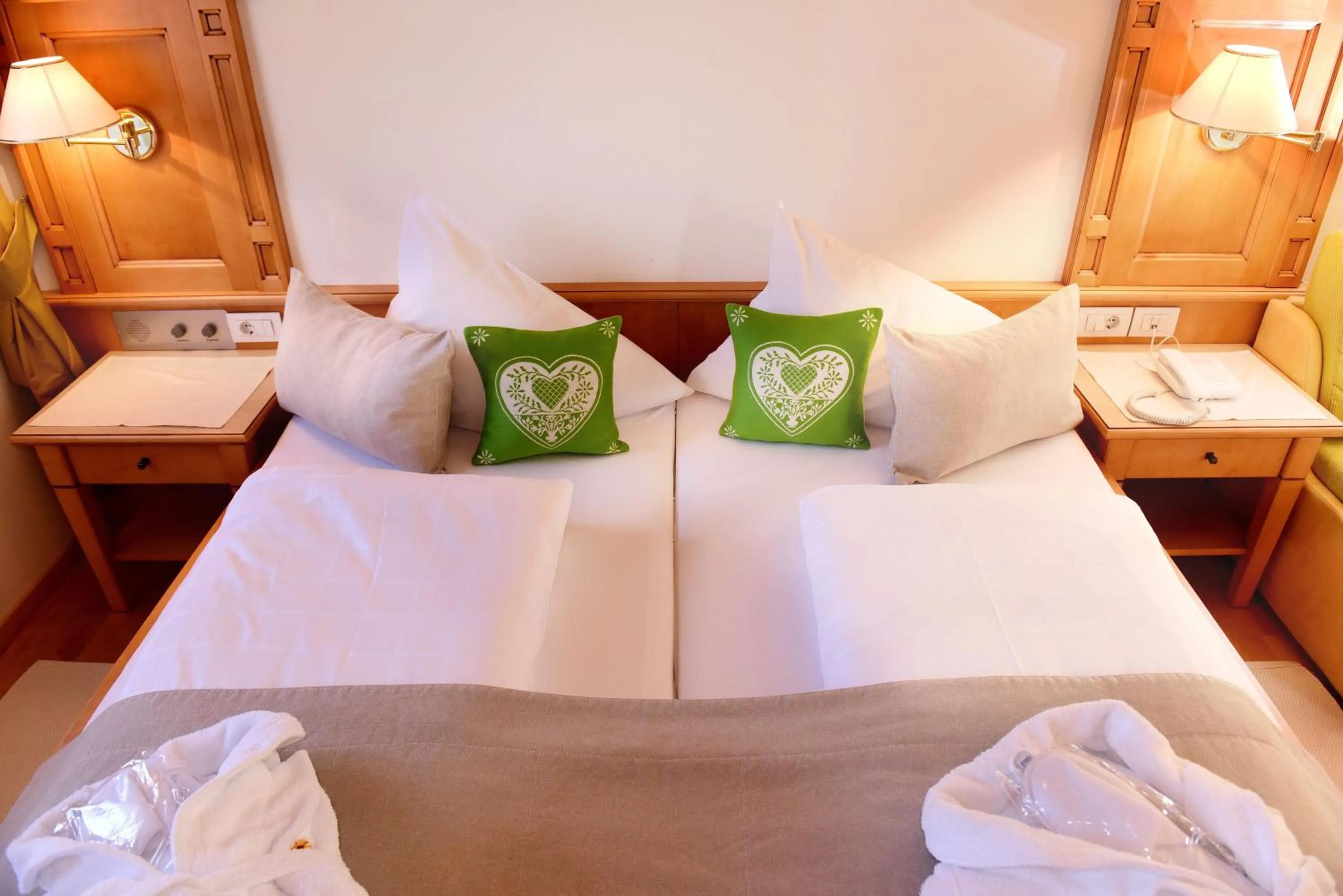 Bedroom, Bed in Hotel Brunnerhof