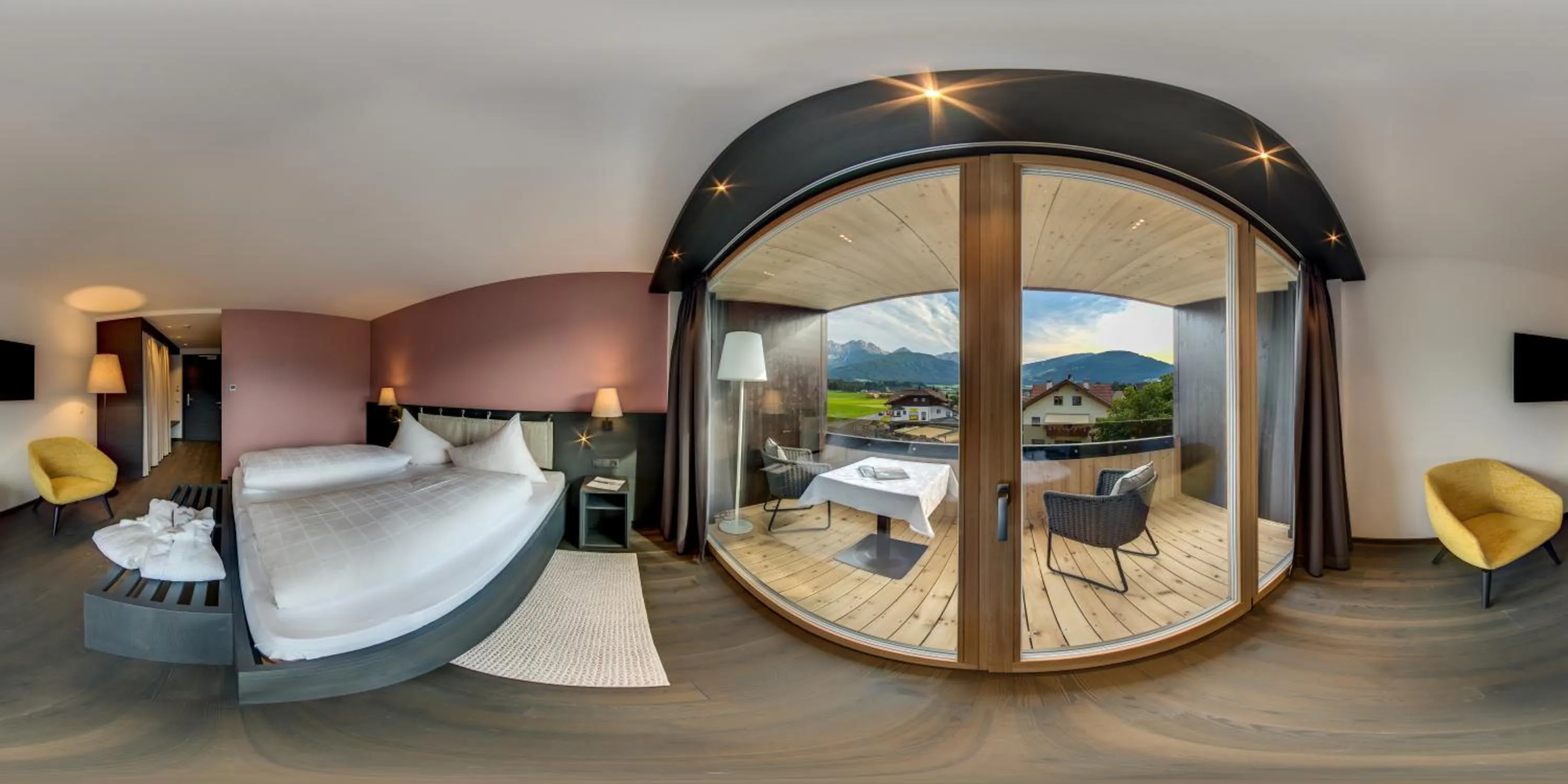 Photo of the whole room, Bed in Hotel Brunnerhof