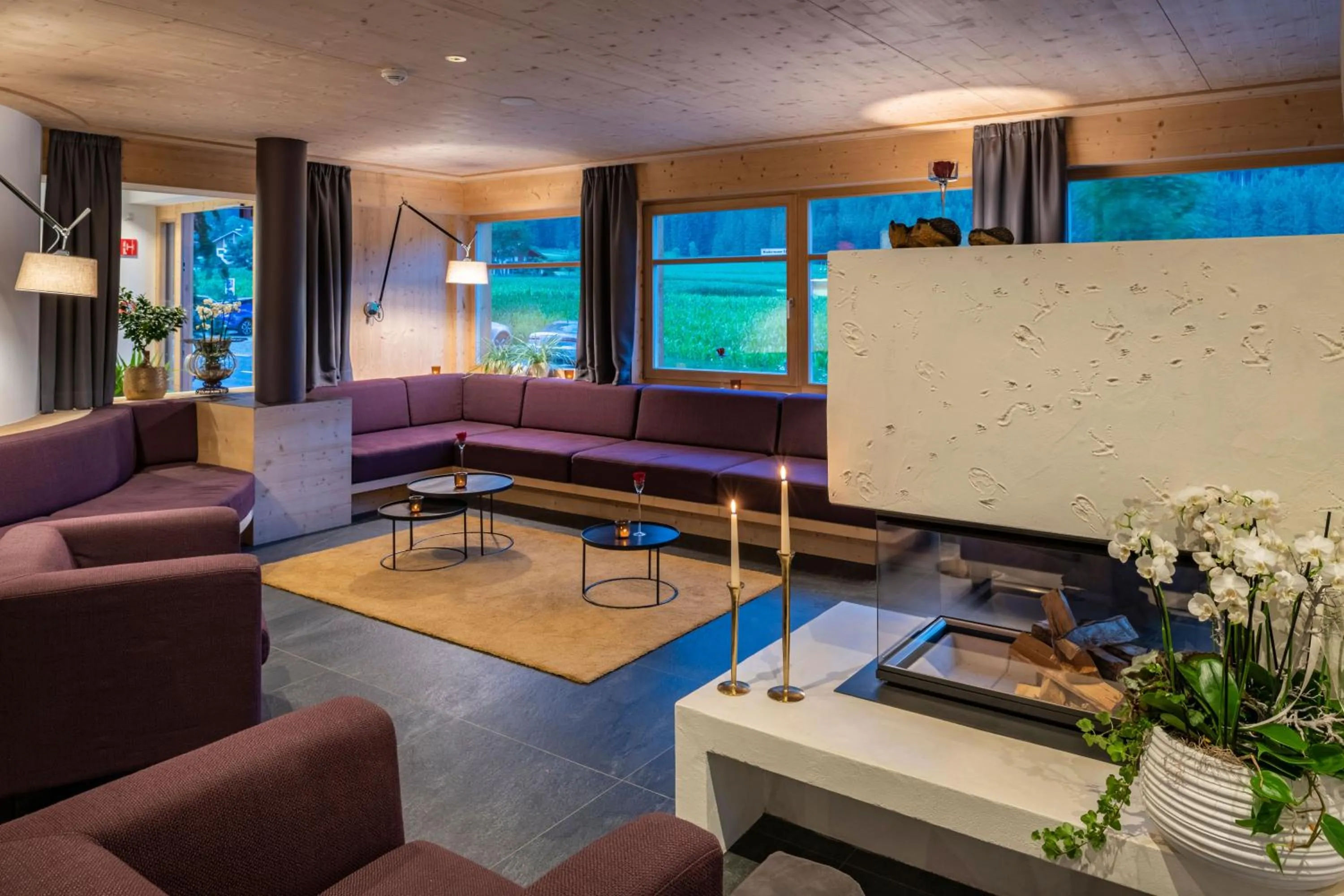 Lobby or reception in Hotel Brunnerhof