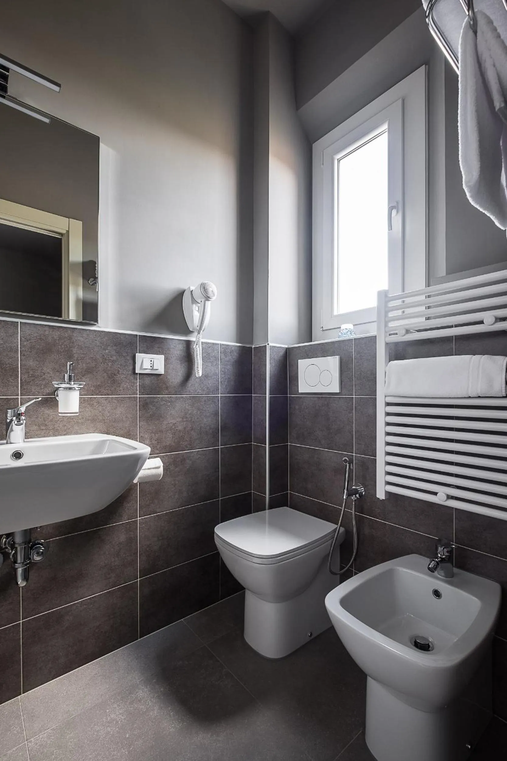 Bathroom in Affittacamere Ambra