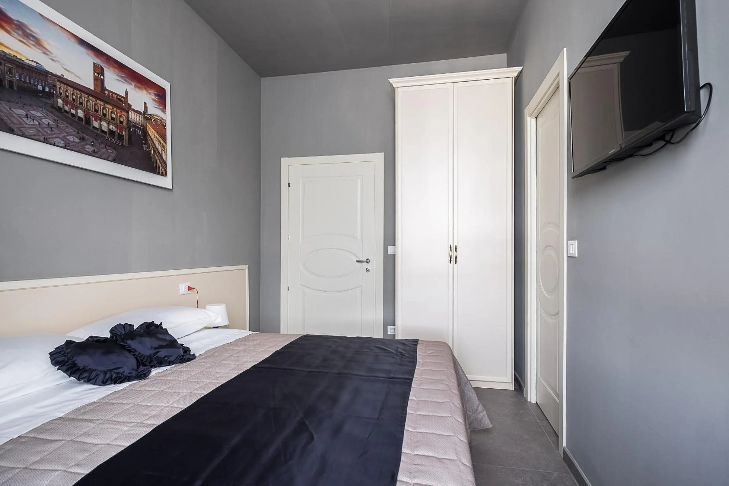 Bedroom, Bed in Affittacamere Ambra