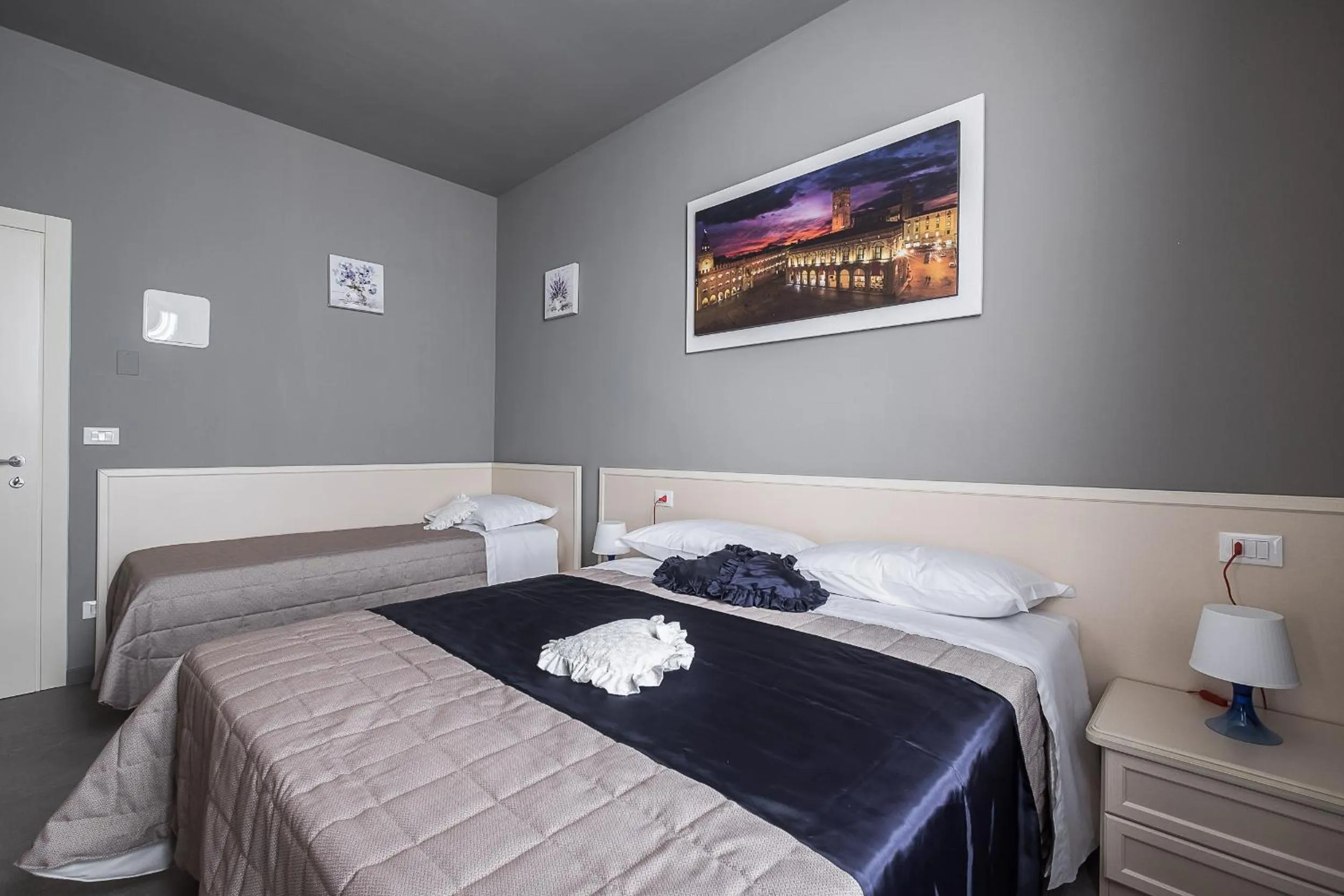 Bedroom, Bed in Affittacamere Ambra