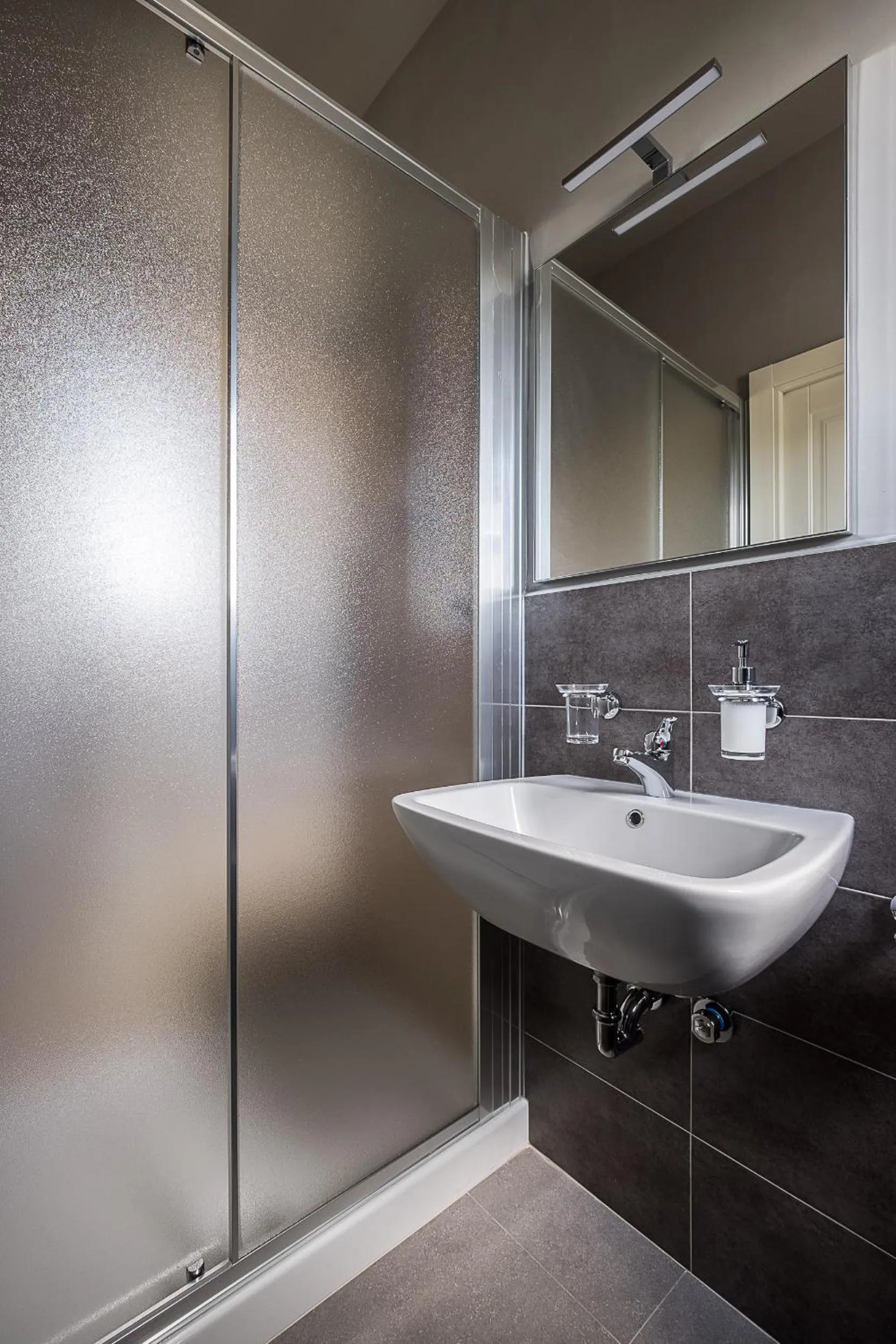 Bathroom in Affittacamere Ambra