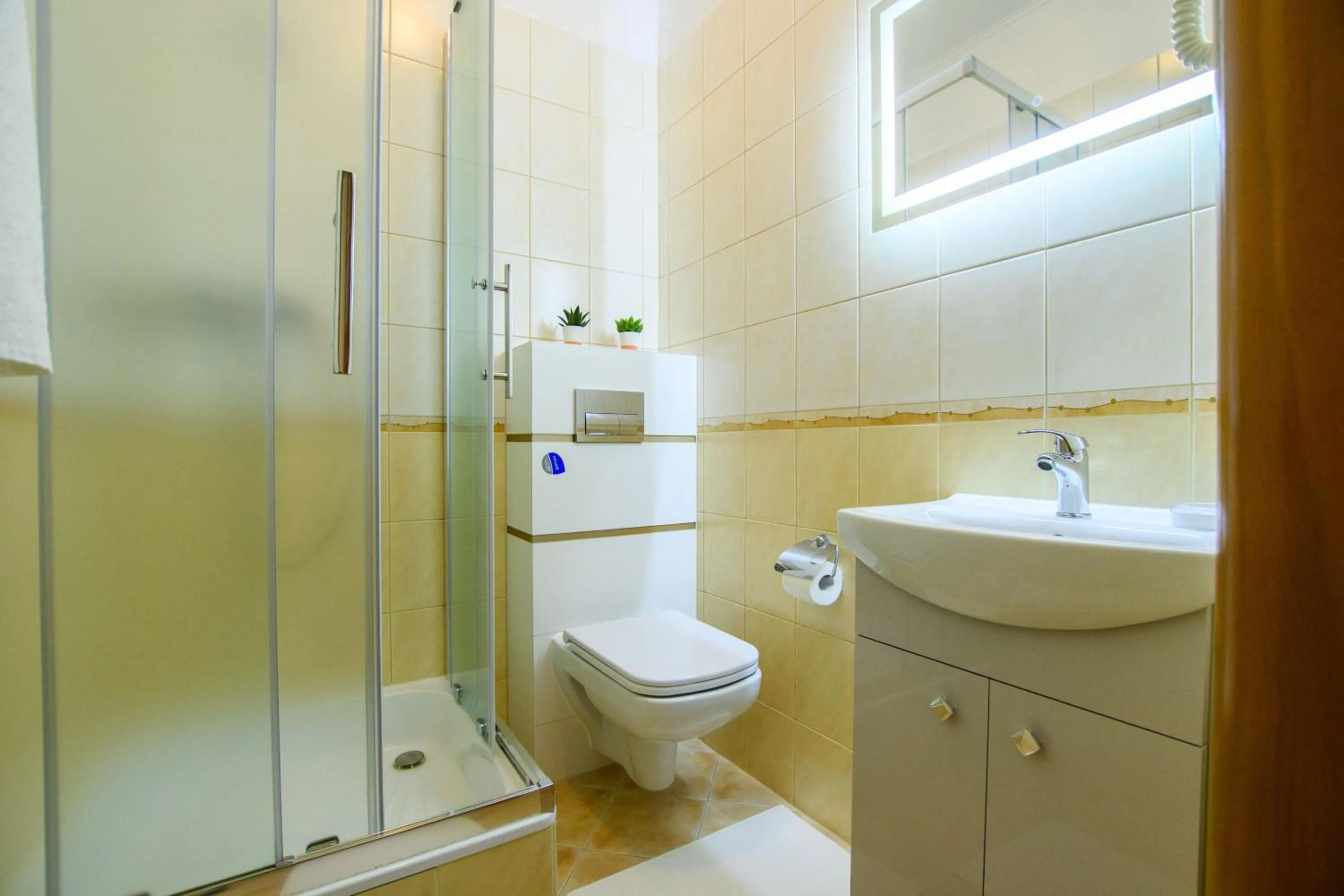 Shower in Willa Halinka