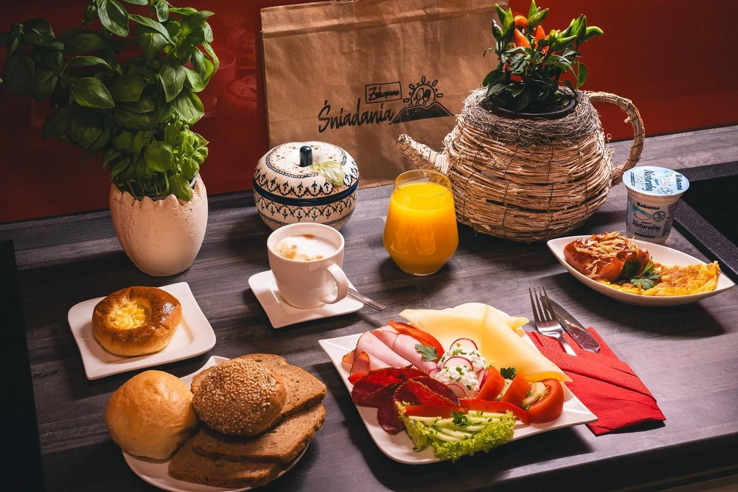 Breakfast in Willa Halinka