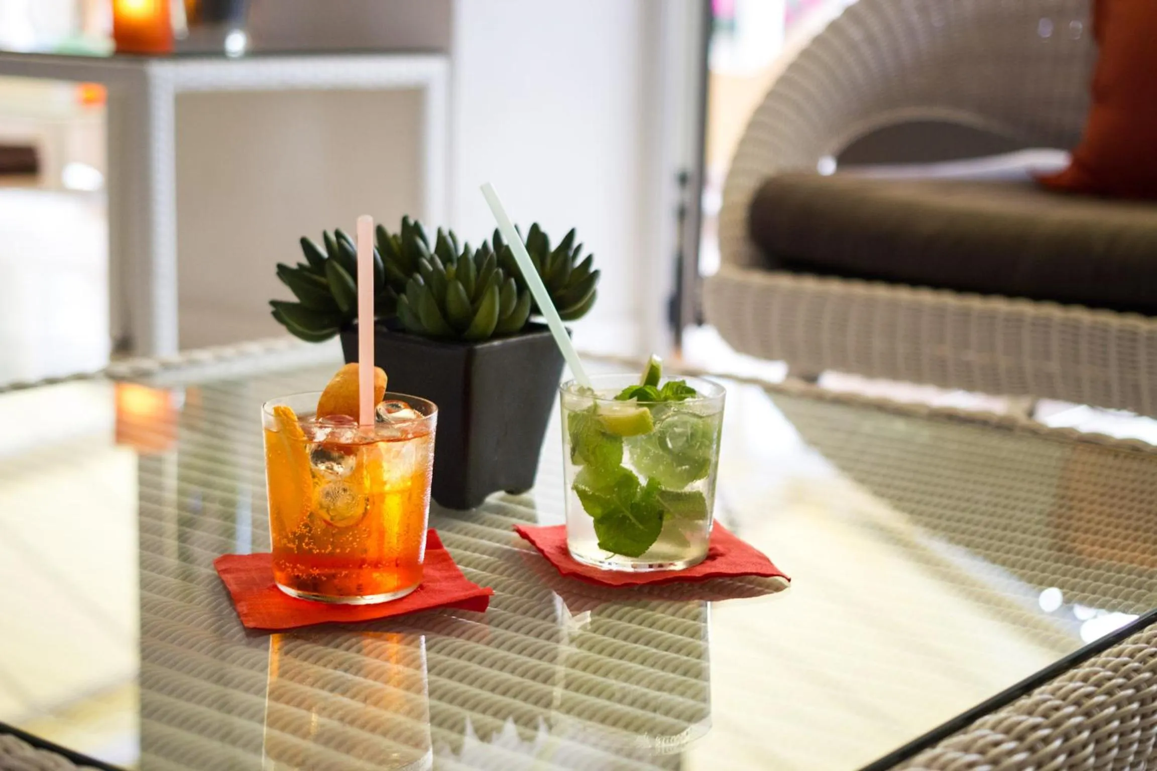Alcoholic drinks in Hotel Aurora