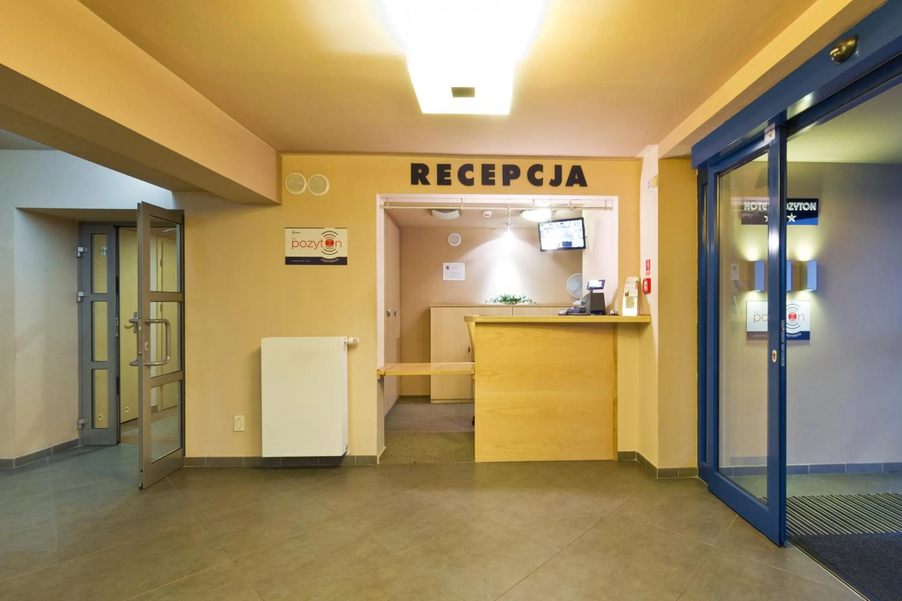 Lobby or reception in Hotel Pozyton