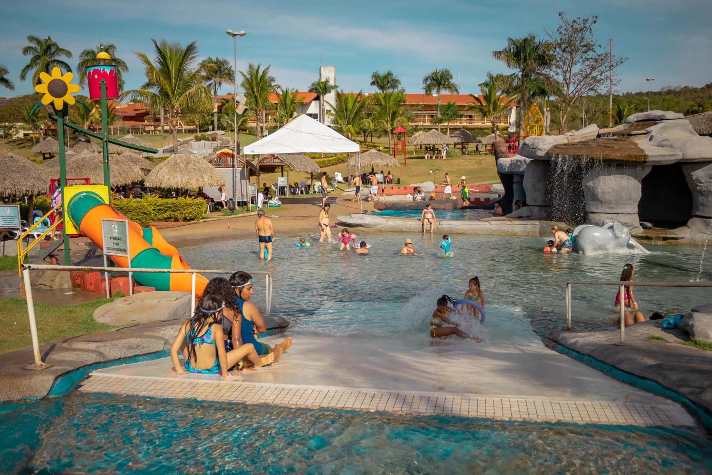 Children play ground in Hotel Thermas Bonsucesso