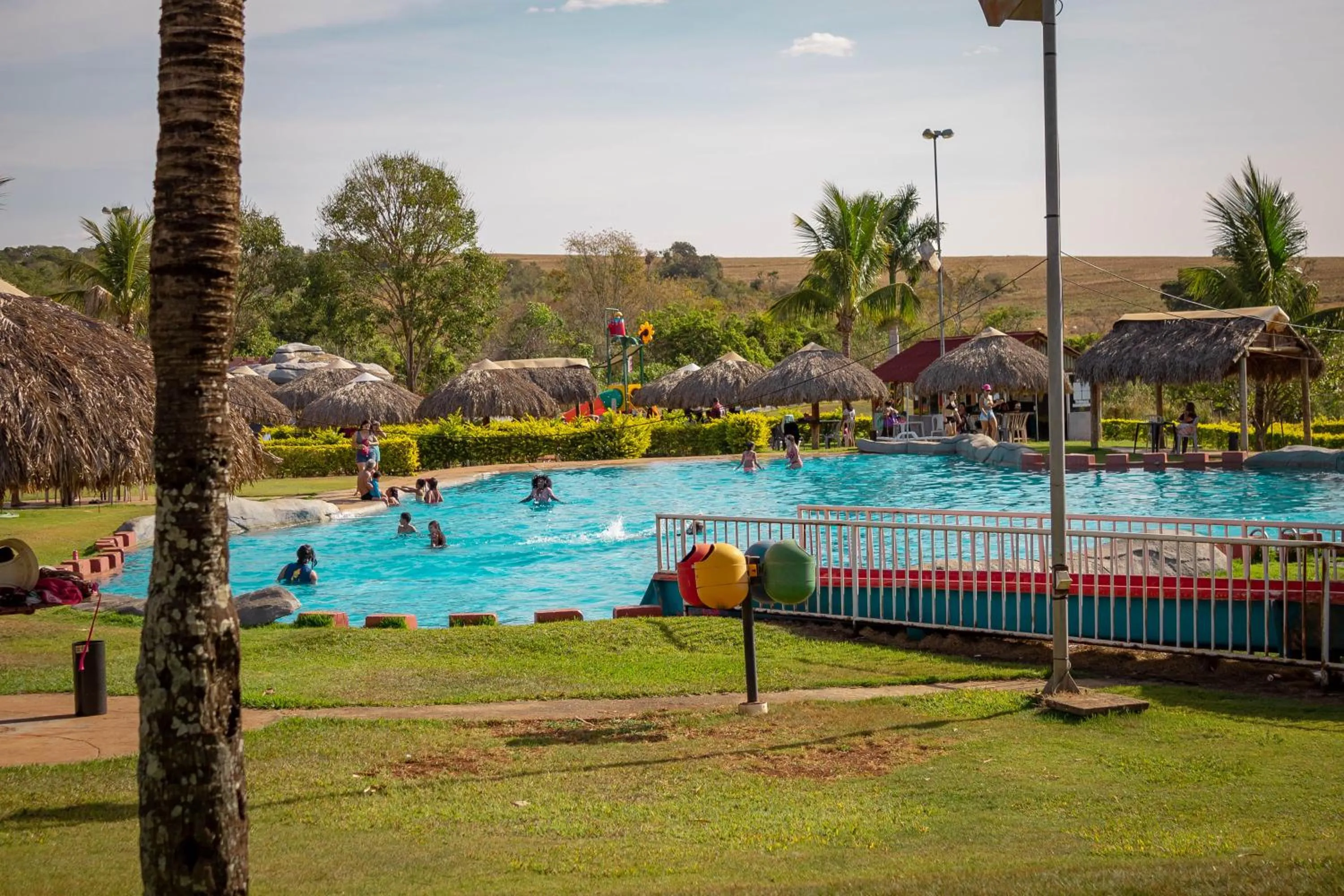 Pool view in Hotel Thermas Bonsucesso