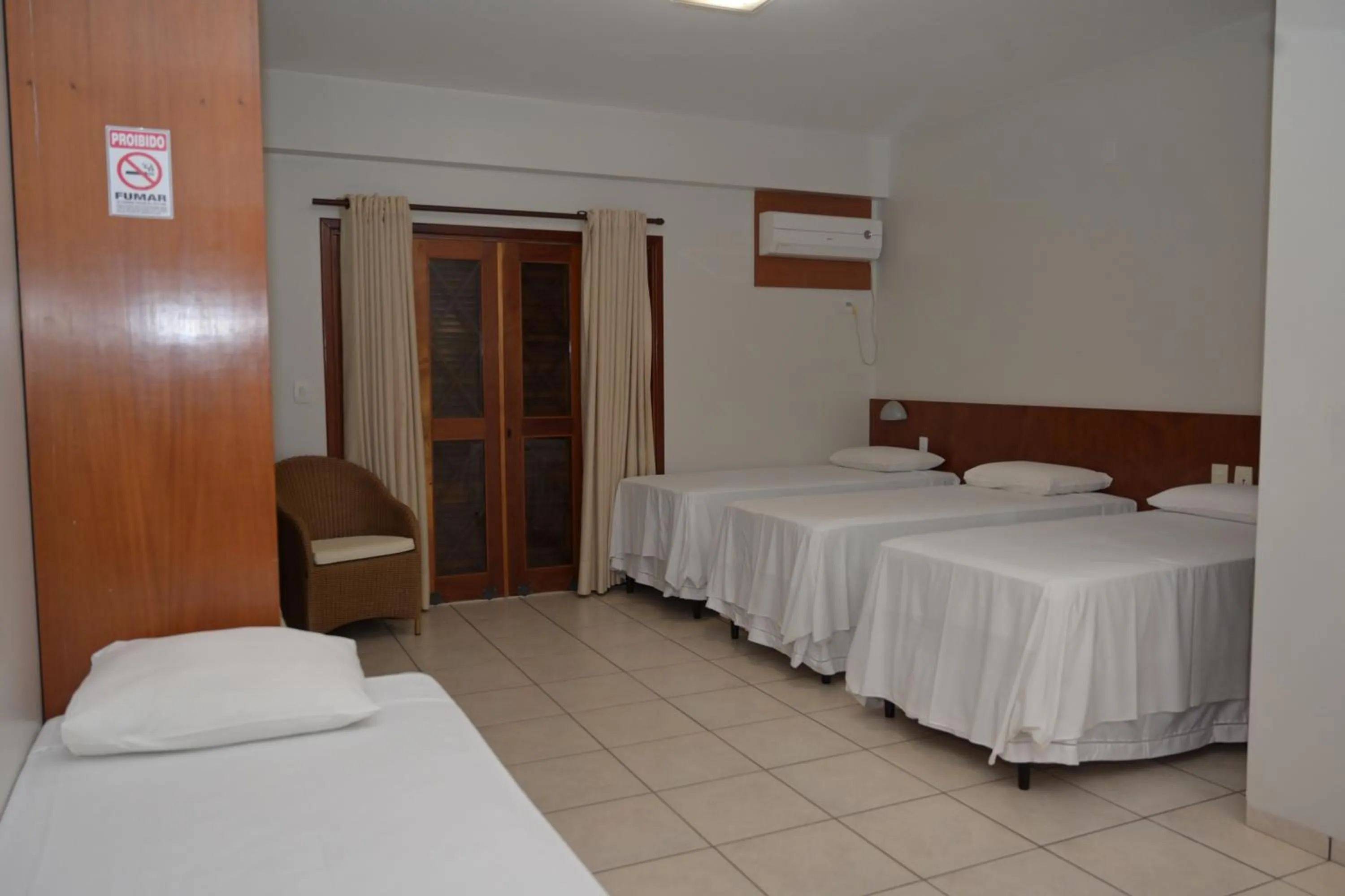 Bedroom, Bed in Hotel Thermas Bonsucesso