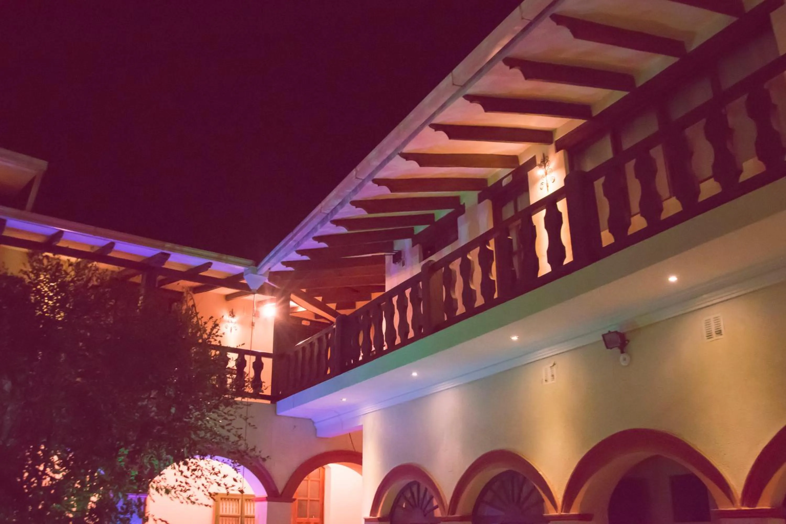 Patio in Hotel Santa Mónica