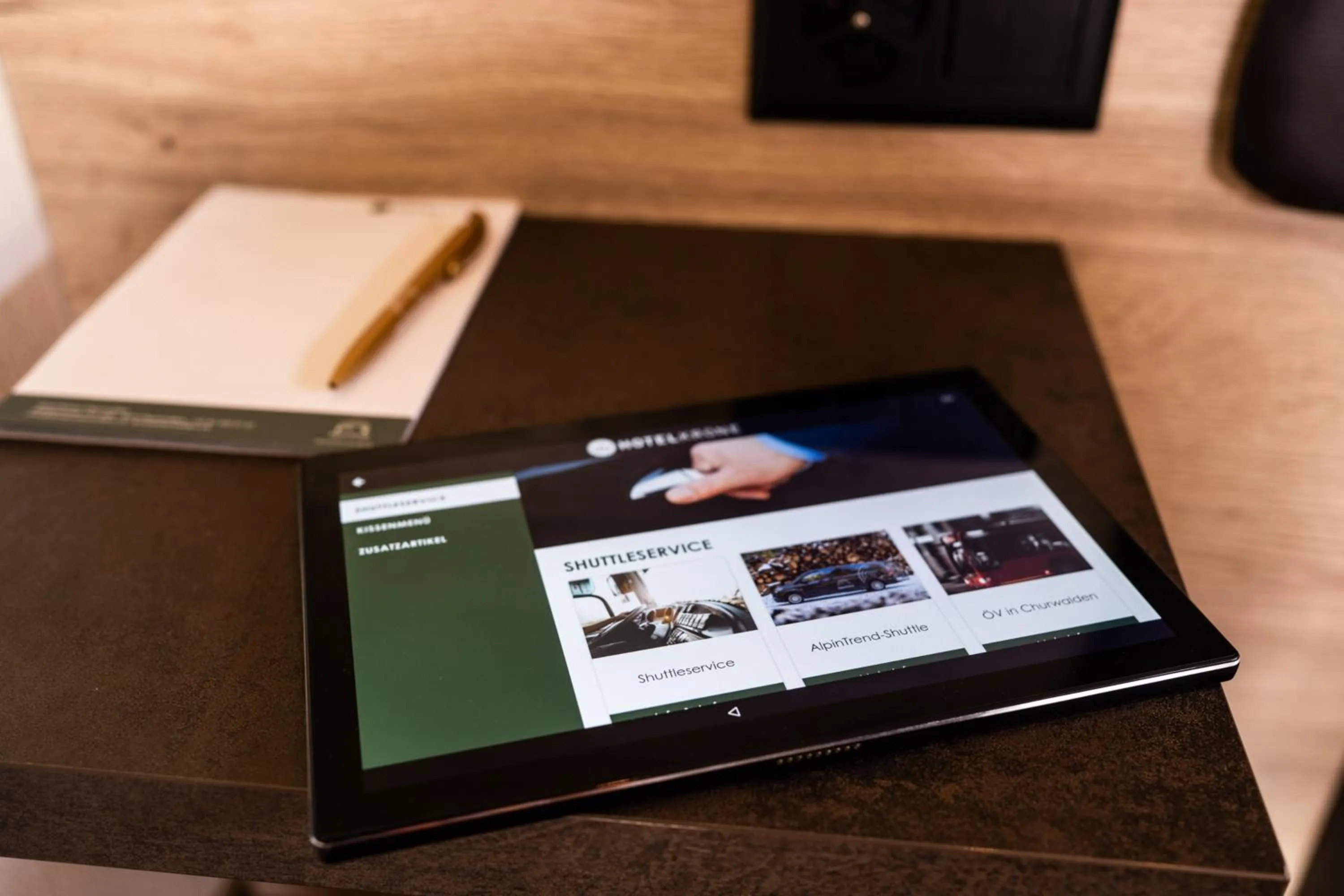 Decorative detail in Hotel Krone - Aktiv & Erholt