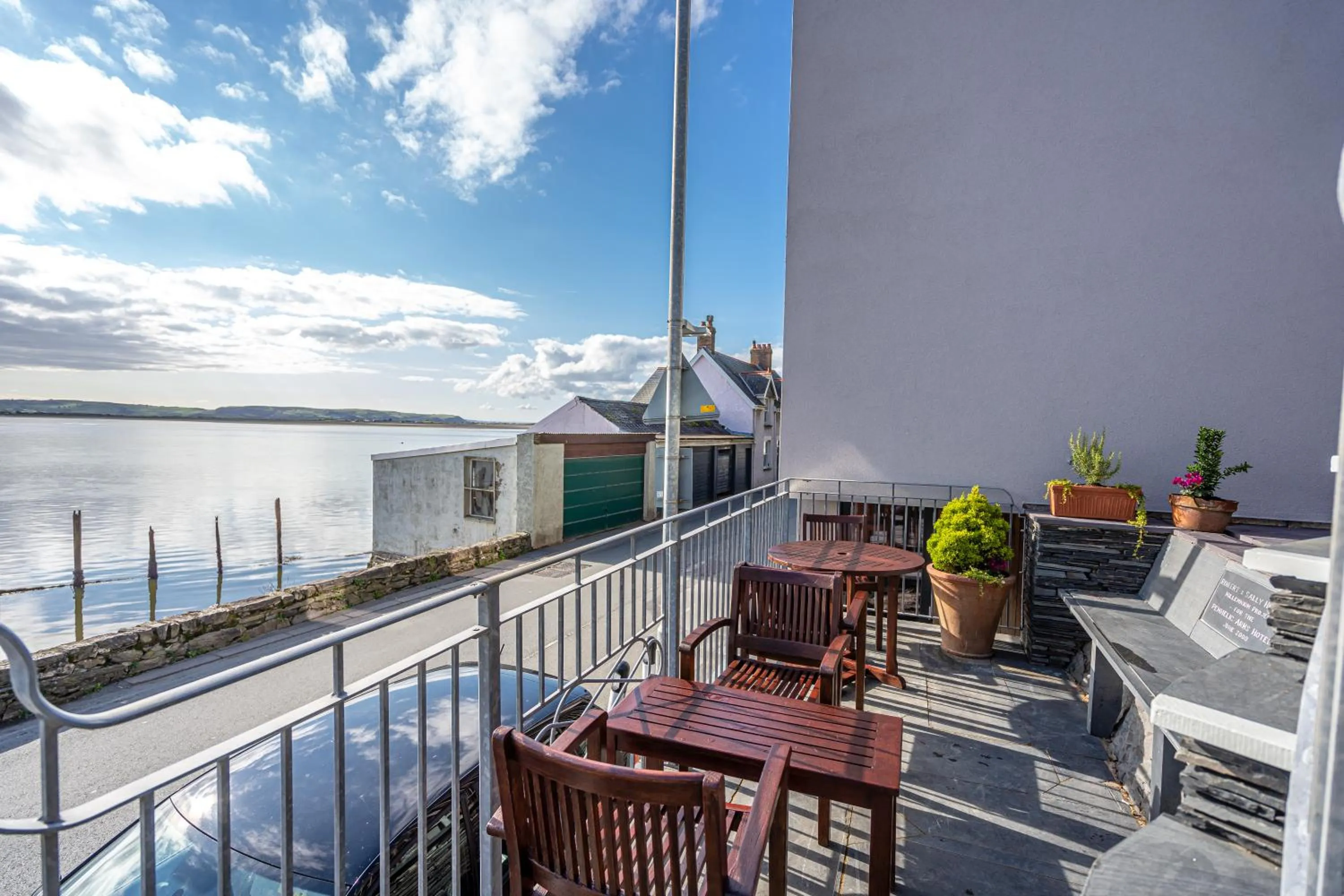 Balcony/Terrace in Penhelig Arms