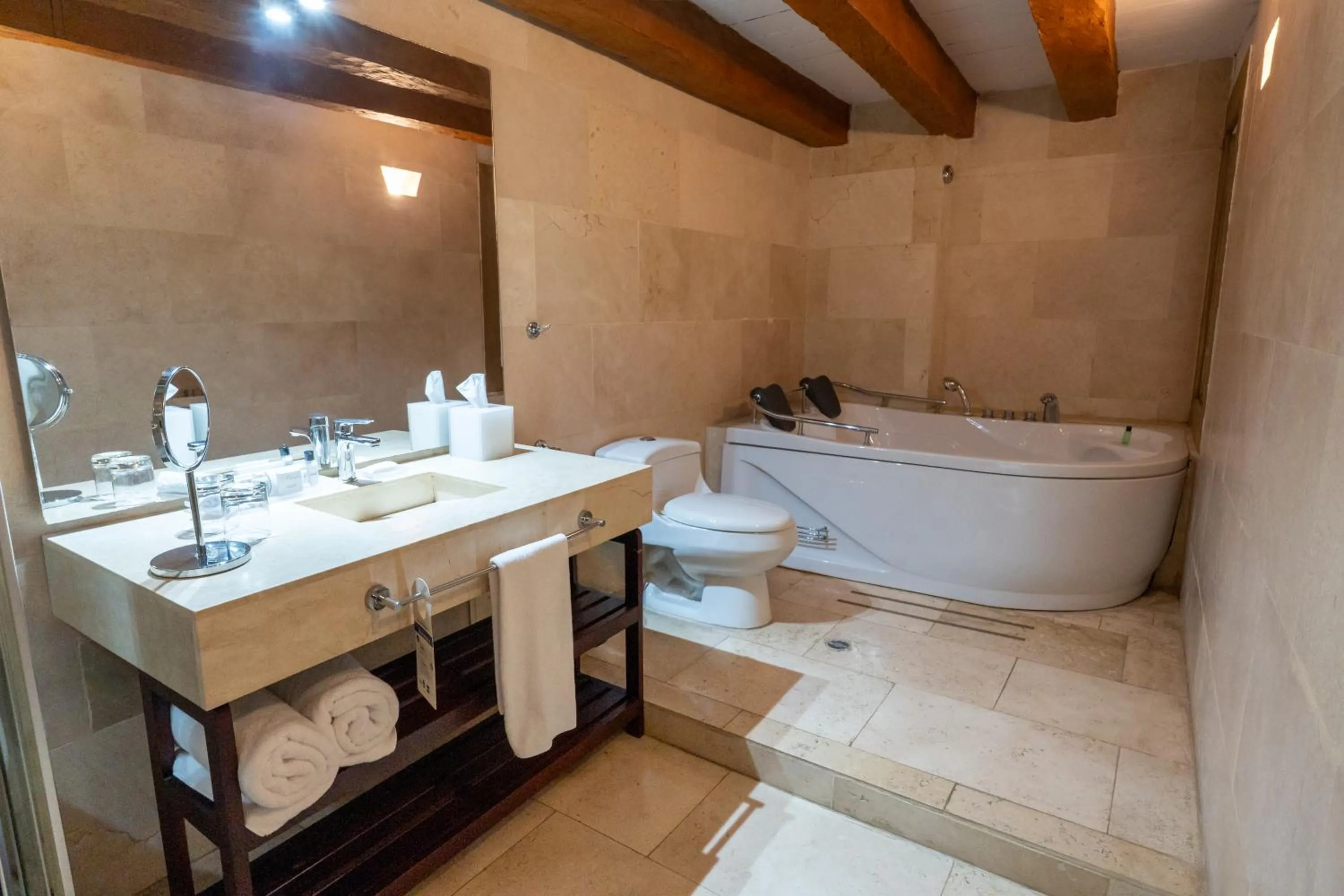 Bathroom in GHL Collection Armería Real Hotel