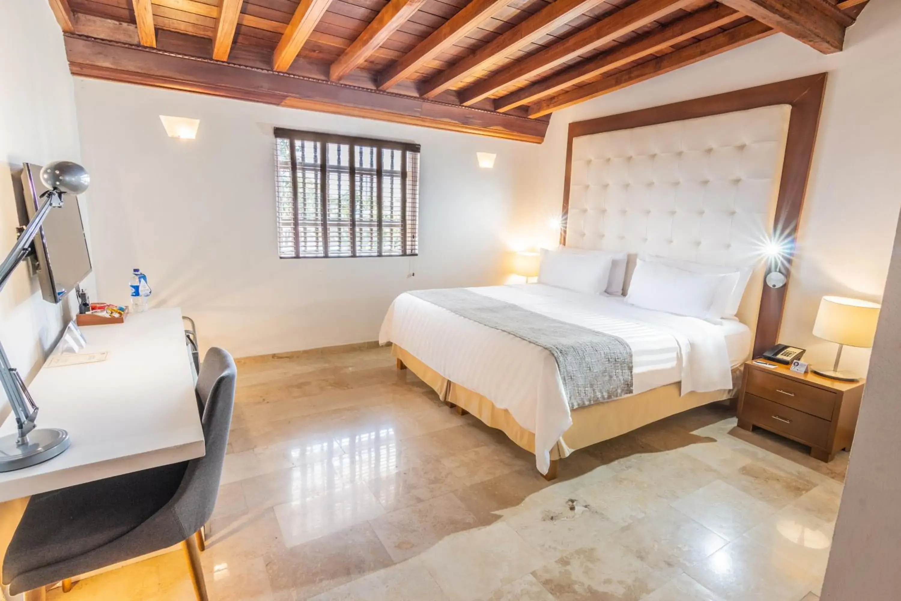 Photo of the whole room, Bed in GHL Collection Armería Real Hotel Photo of the whole room, Bed in GHL Collection Armería Real Hotel