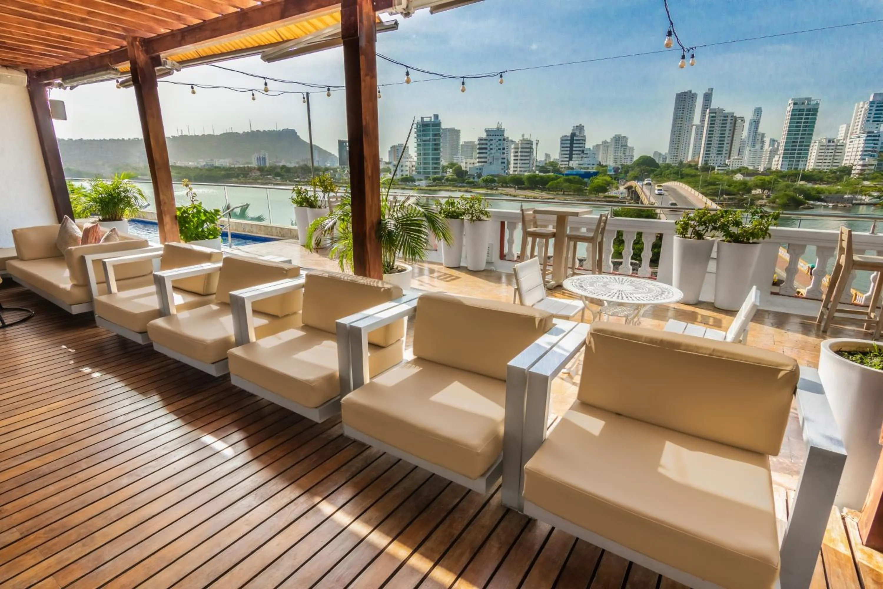 Balcony/Terrace in GHL Collection Armería Real Hotel