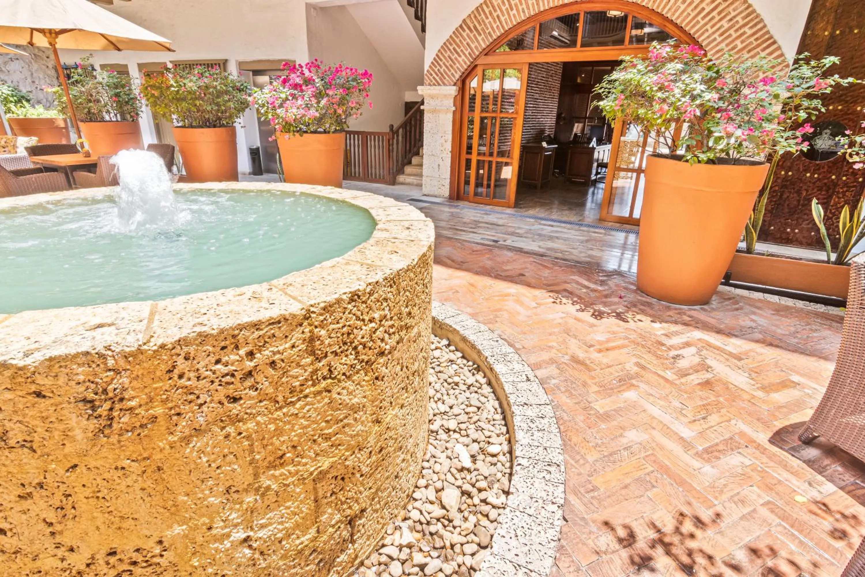 Patio in GHL Collection Armería Real Hotel