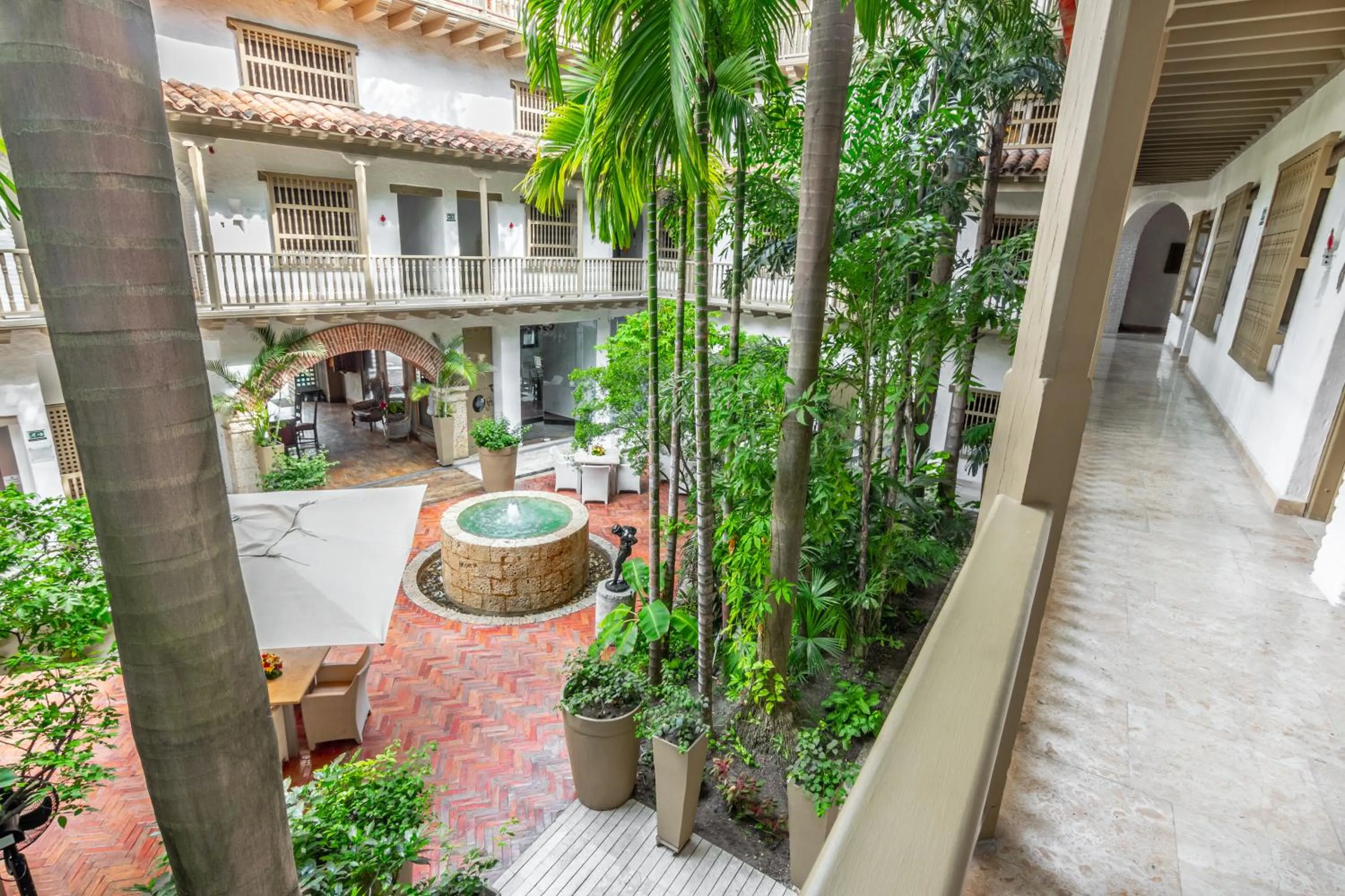 Patio in GHL Collection Armería Real Hotel